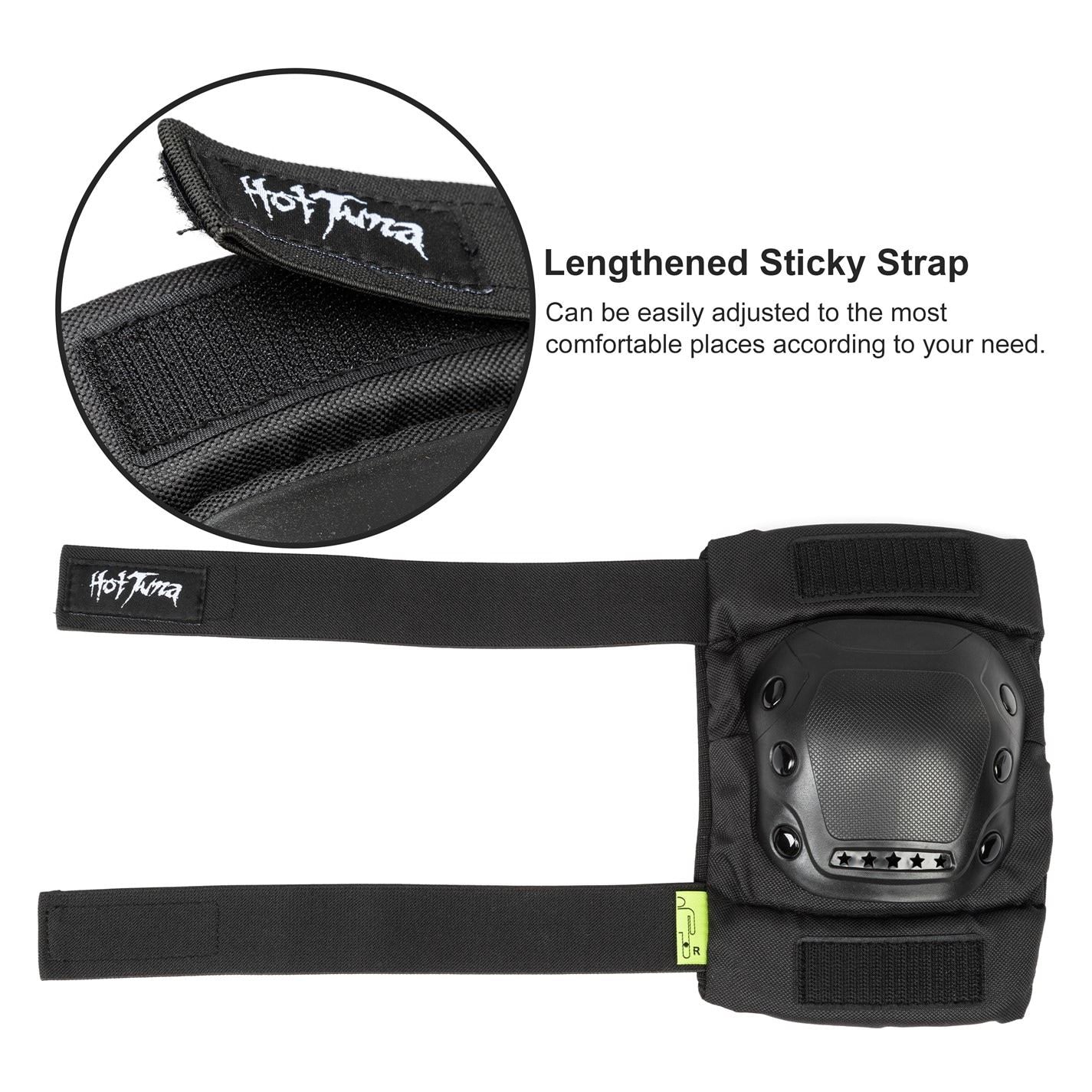 Hot Tuna Skate Protector 3pc Set   Knee Pads Elbow Pad And Wrist Guards - Image 11