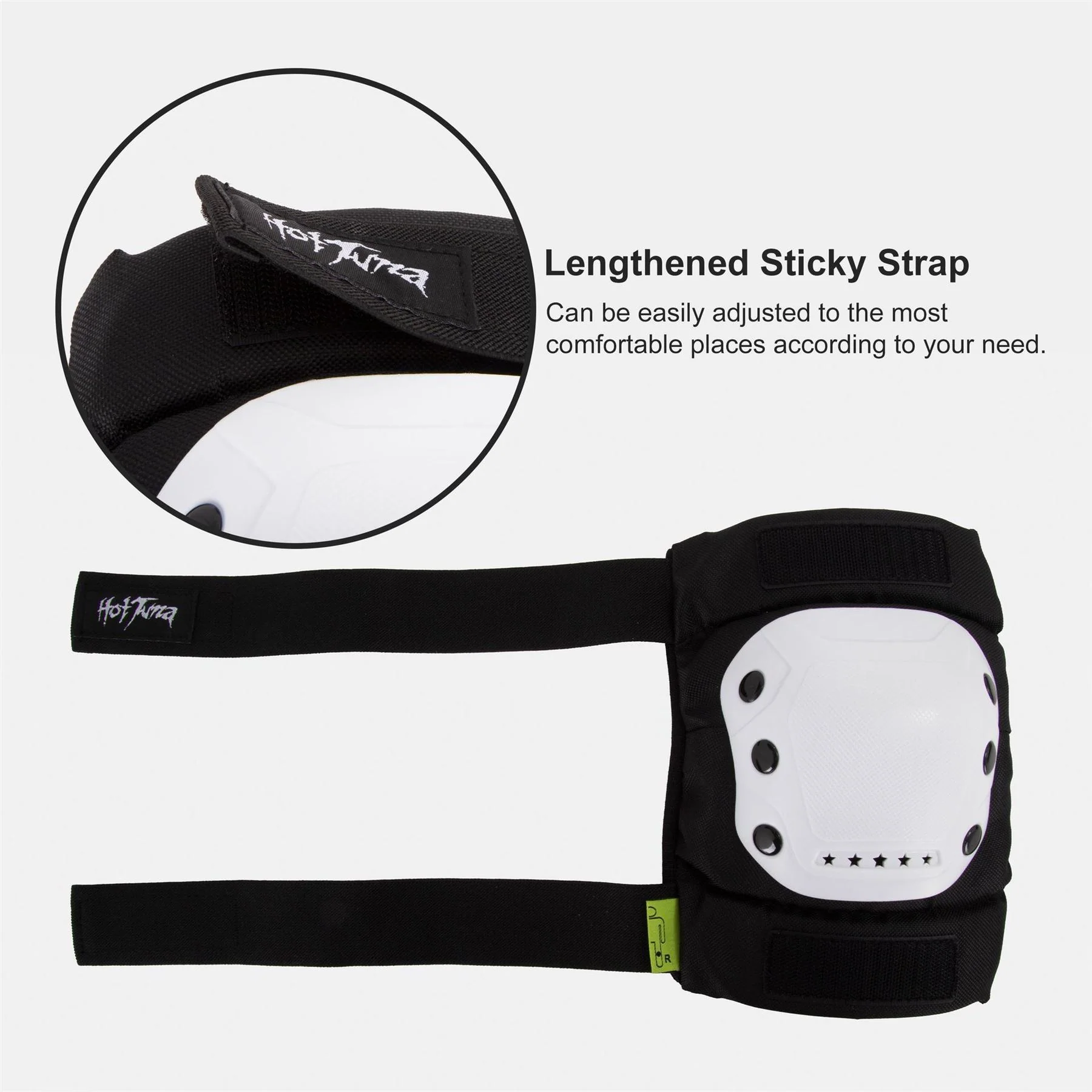 Hot Tuna Skate Protector 3pc Set   Knee Pads Elbow Pad And Wrist Guards - Image 5