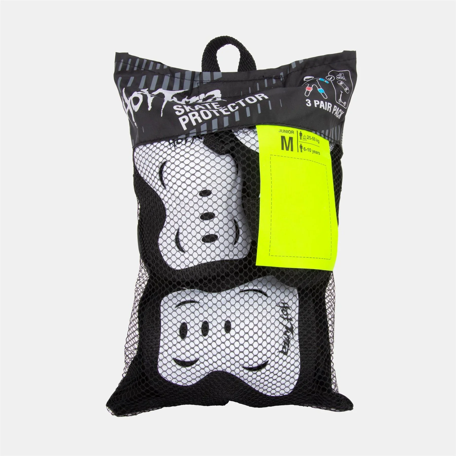 Hot Tuna Youth Skate Protector 3pc Set   Knee Pads Elbow Pad And Wrist Guards - Image 2
