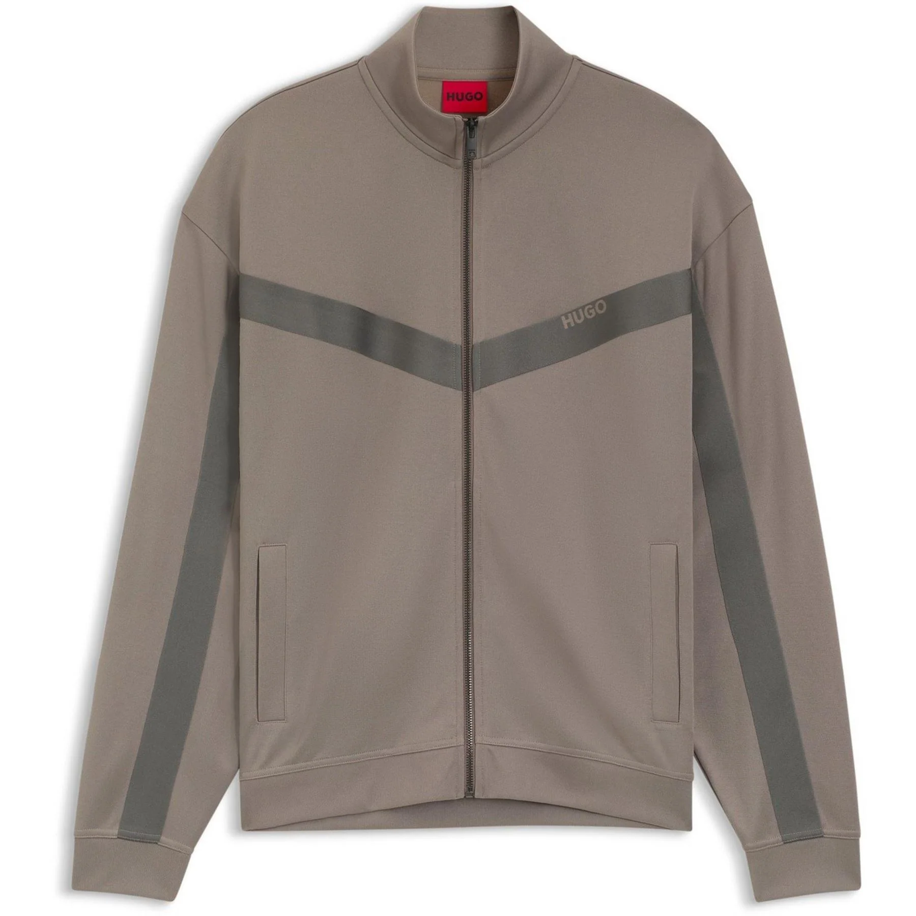Hugo Tracksuit Top With Athletic Design (darti)