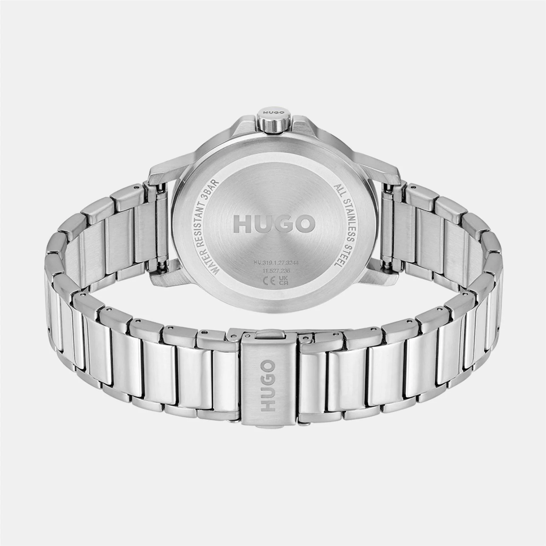 Hugo HUGO #SMOOTH Stainless Steel Bracelet Watch with Green Dial - Image 2