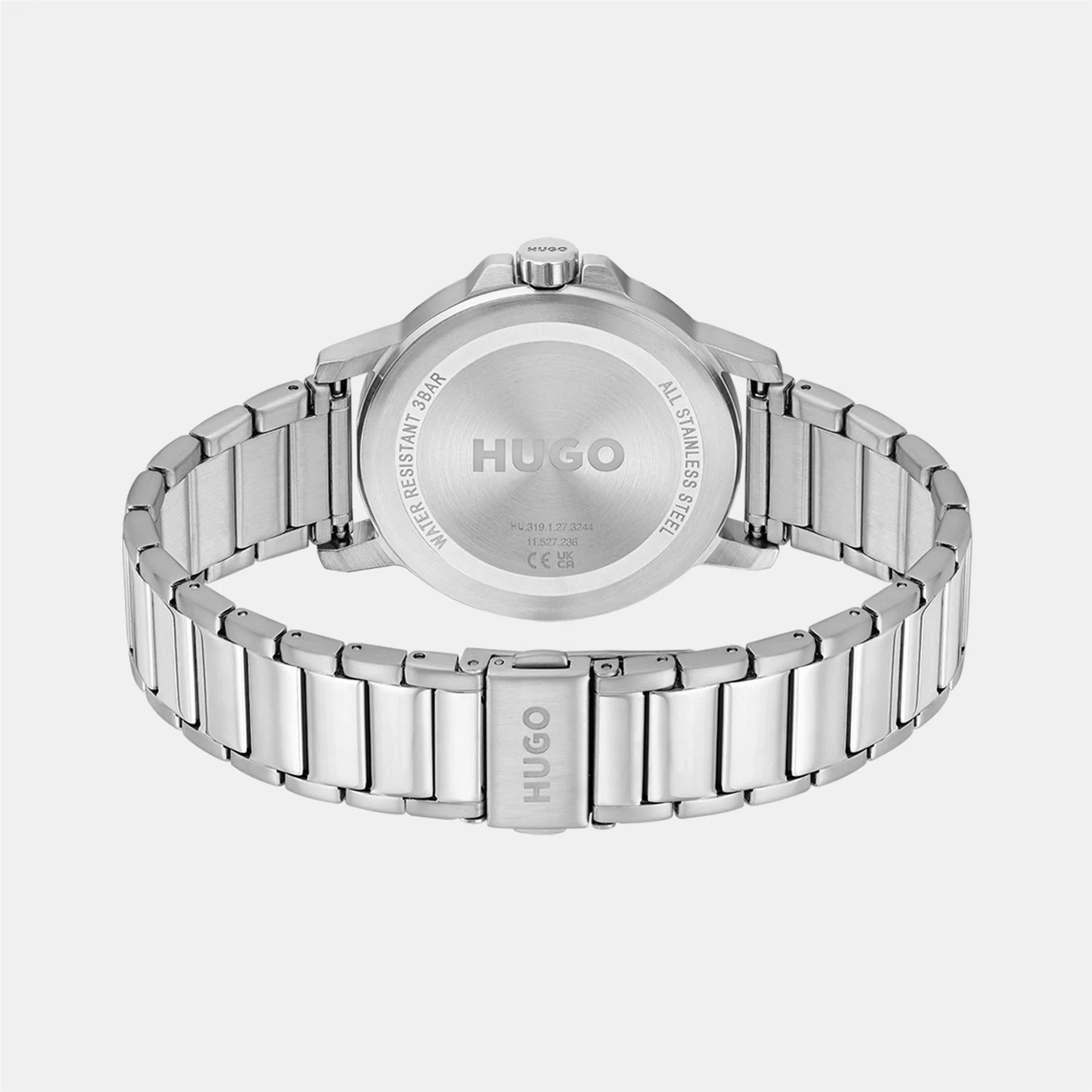 Hugo HUGO #SMOOTH Stainless Steel Bracelet Watch with Green Dial - Image 6