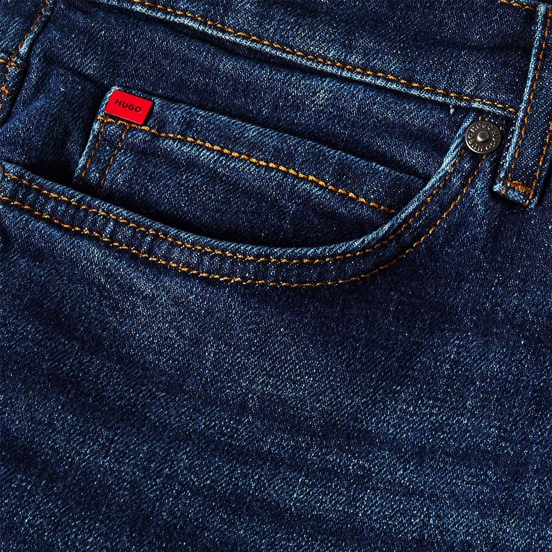 Hugo Mens 634 10258290 03 Slim Fit Jeans - Image 3
