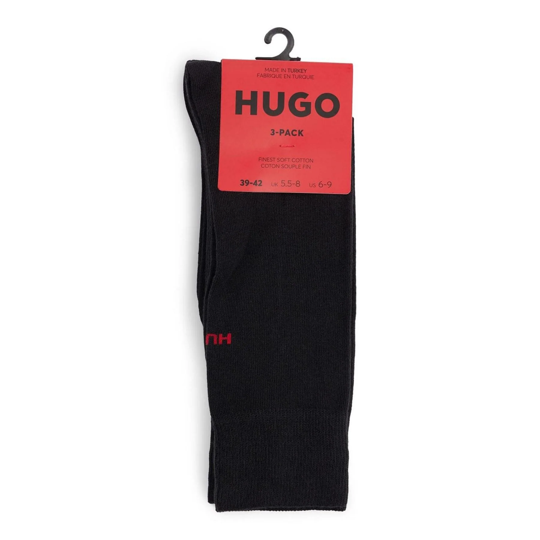 Hugo Pack Of Logo Detail Socks - Image 2