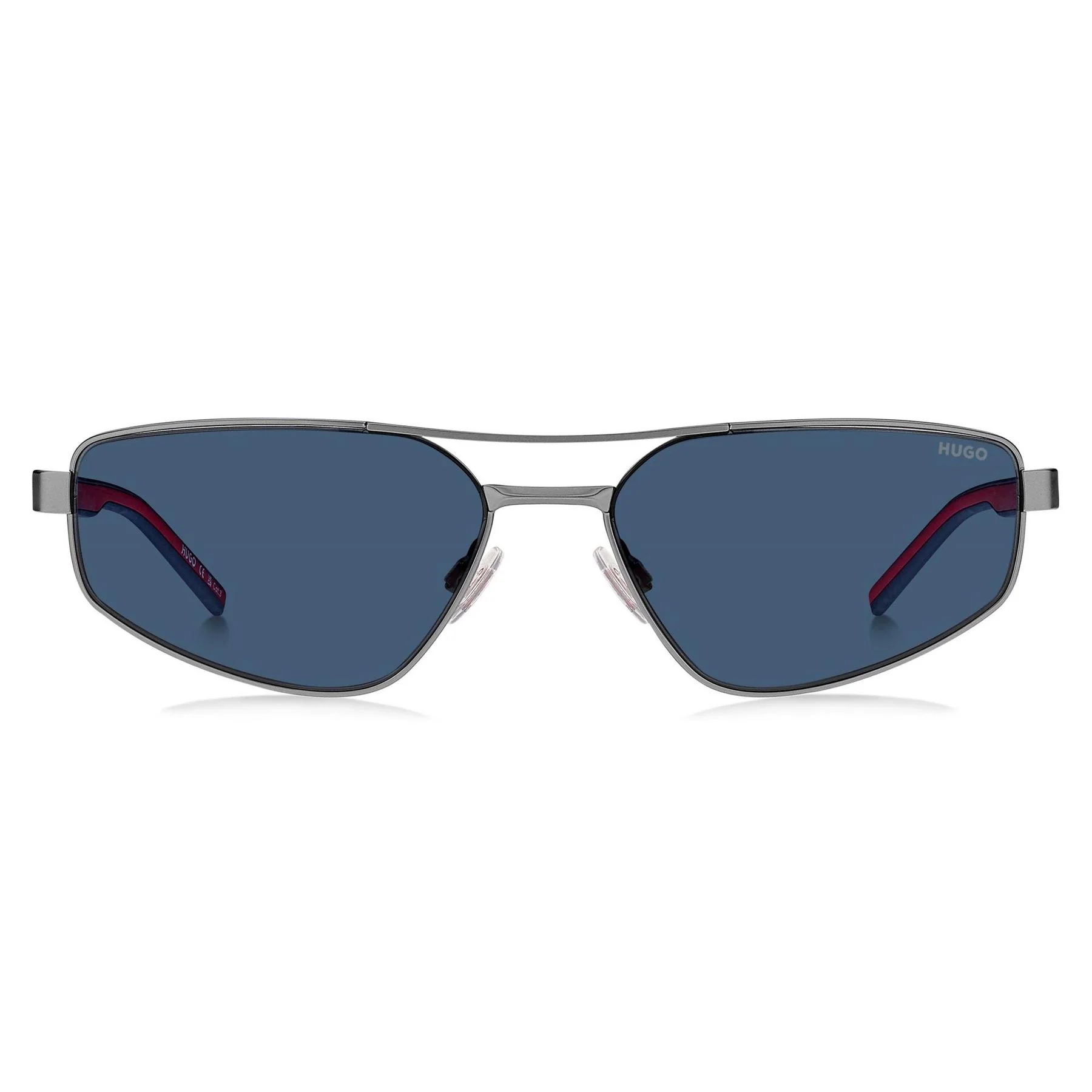 Hugo Rectangular Sun Round Sunglasses - Image 2