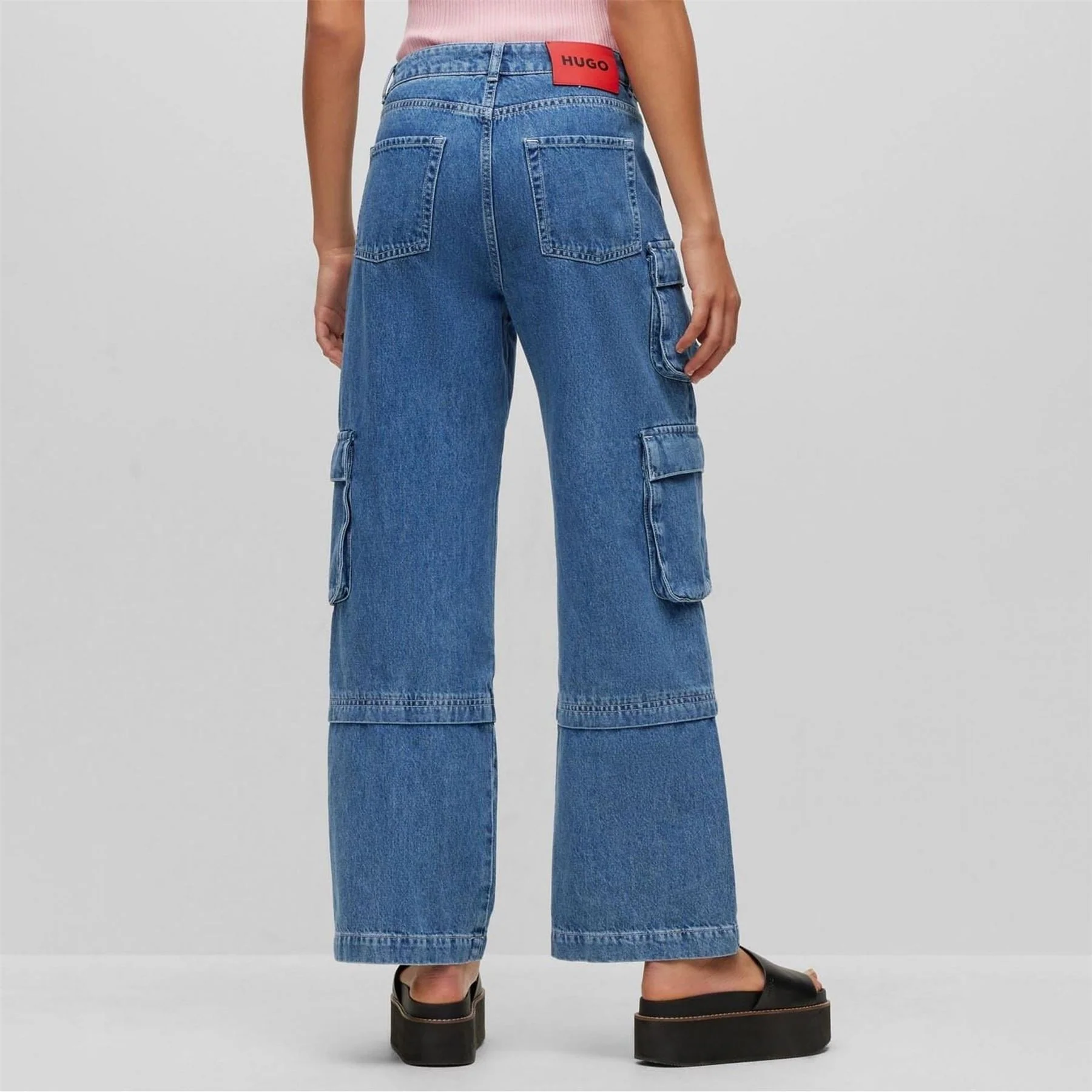 Hugo Relaxed Fit Jeans - Image 2