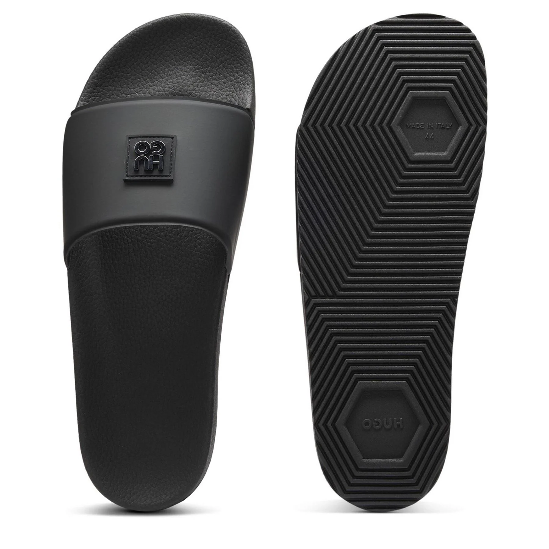 Hugo Iconic Metal Stacked Logo Sliders - Image 5