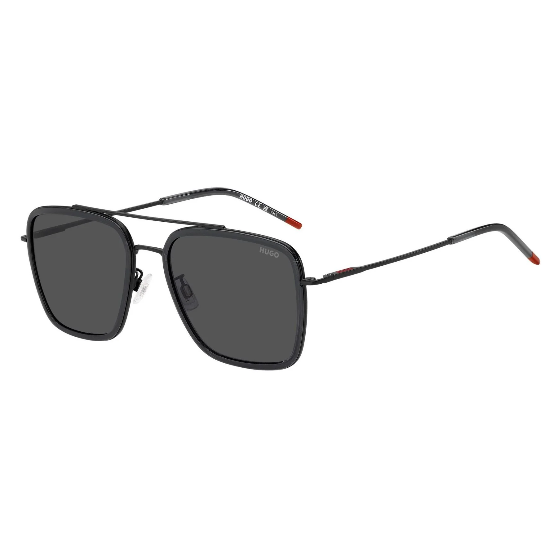 Hugo Square Aviator Sunglasses