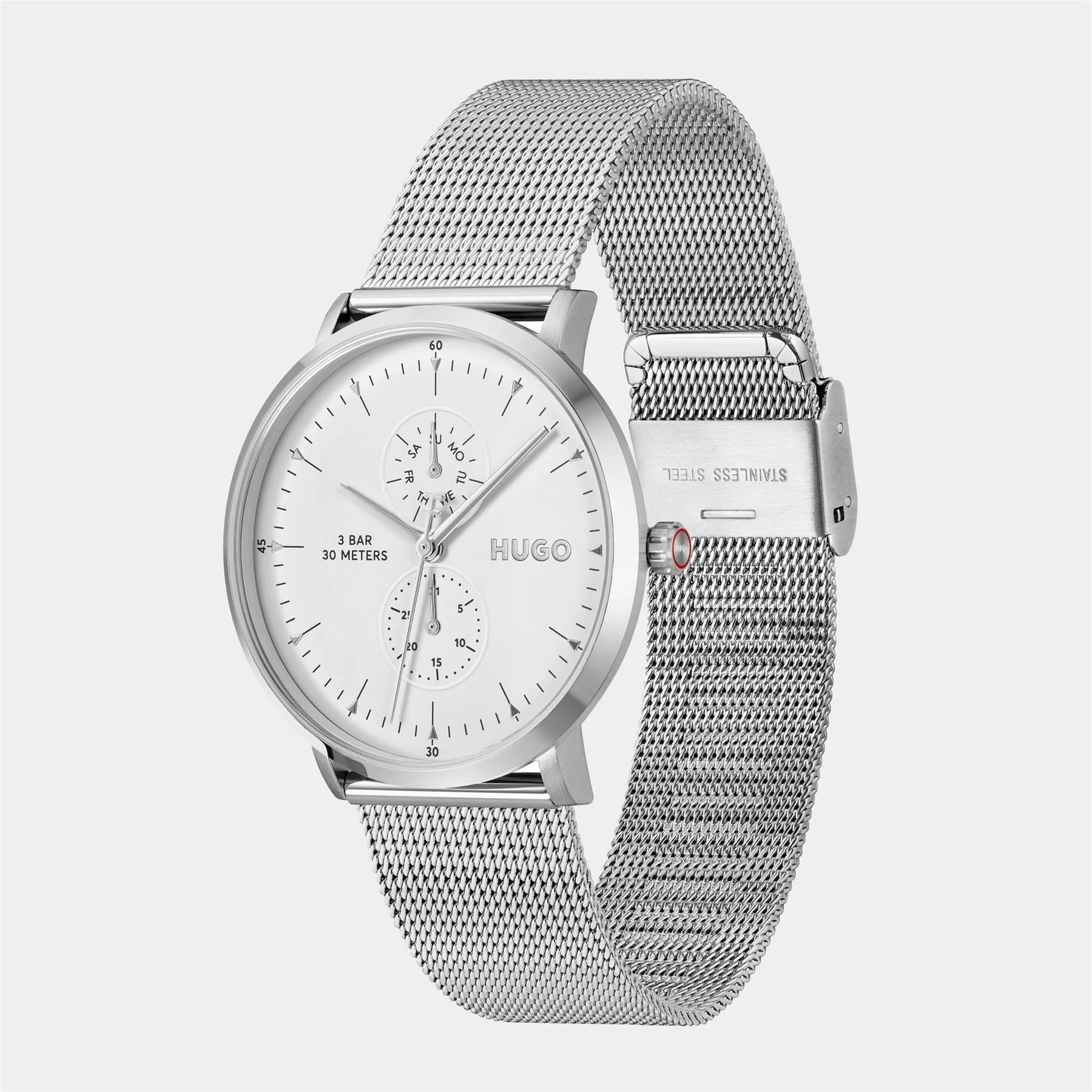 Hugo HUGO #STYLE Stainless Steel Mesh Watch - Image 8