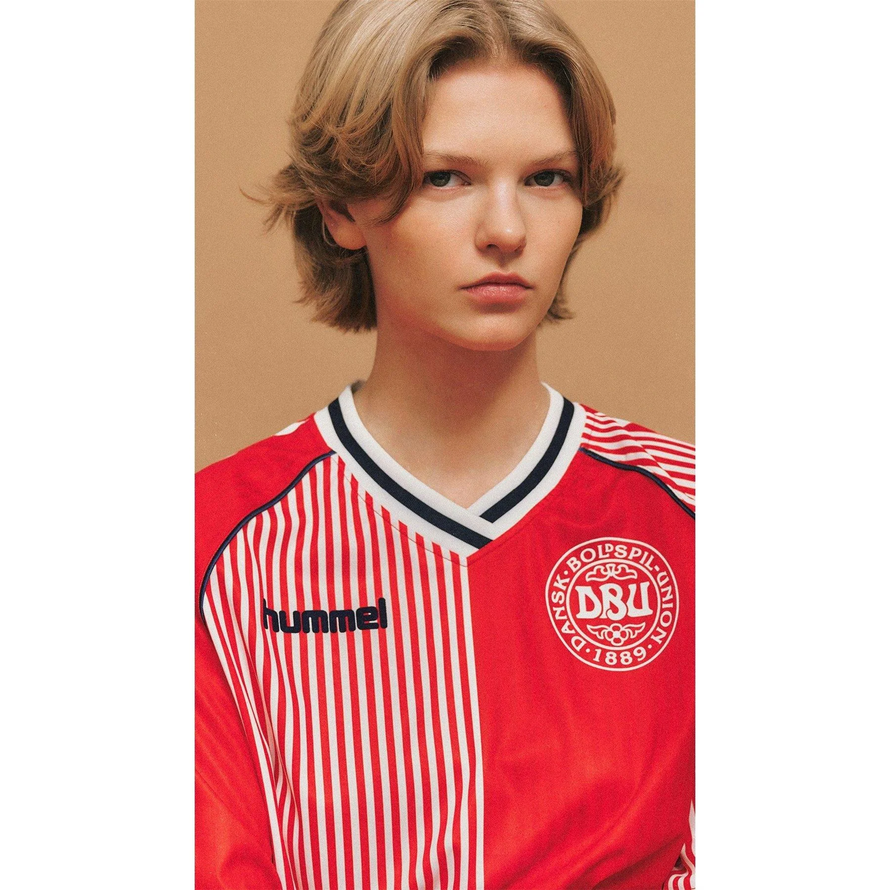 Hummel Denmark RetrOvershirtt 1986 Adults - Image 3