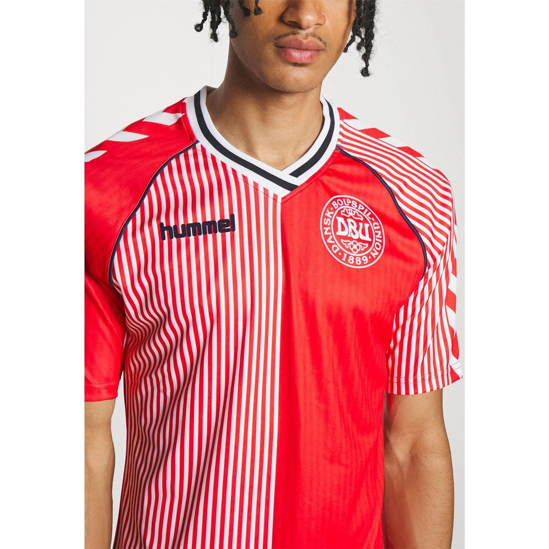 Hummel Denmark RetrOvershirtt 1986 Adults - Image 5