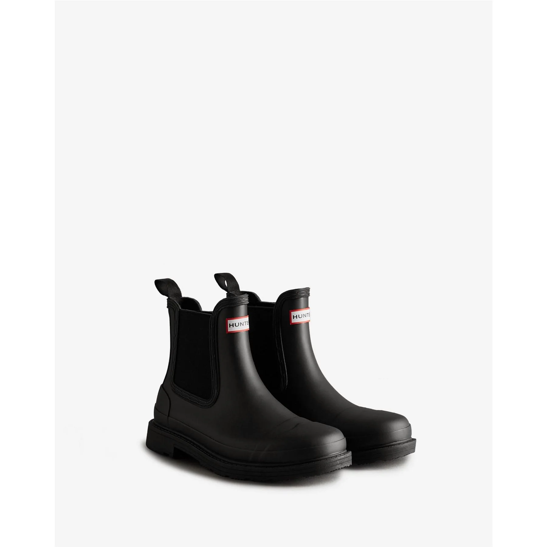 Hunter Comando Chelsea Block Heel Boots - Image 3