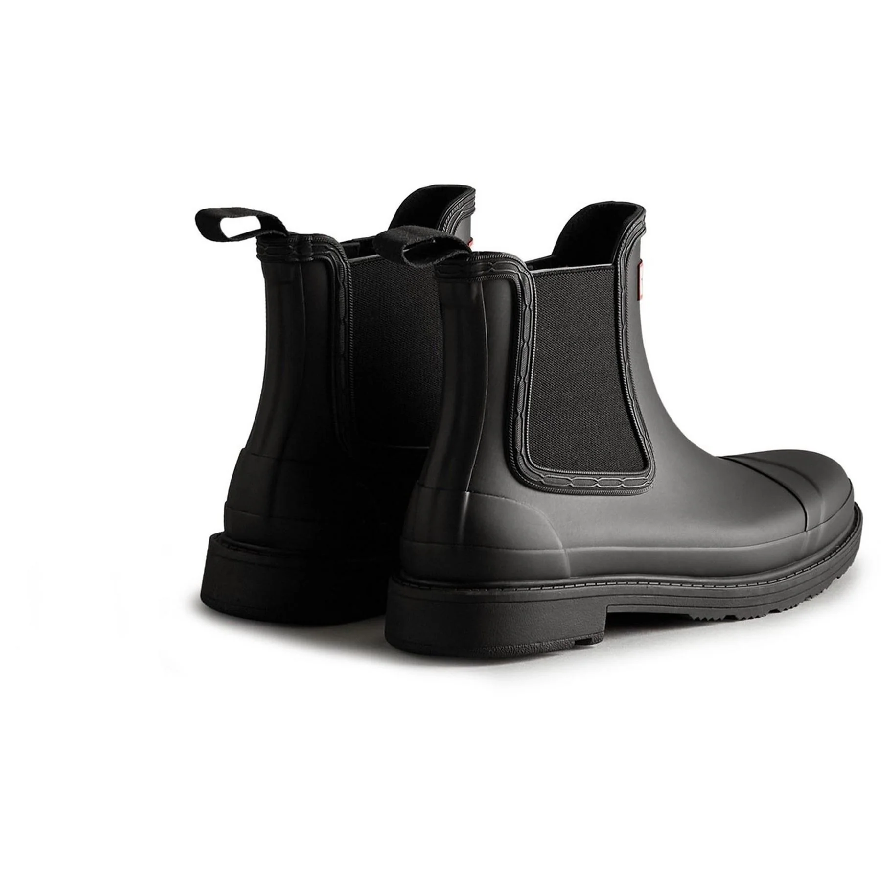 Hunter Comando Chelsea Block Heel Boots - Image 9