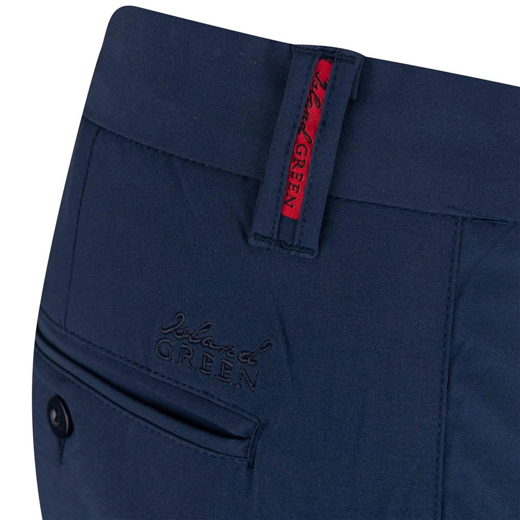 Island Green Mens Golf Stretch Tapered Trousers - Image 3
