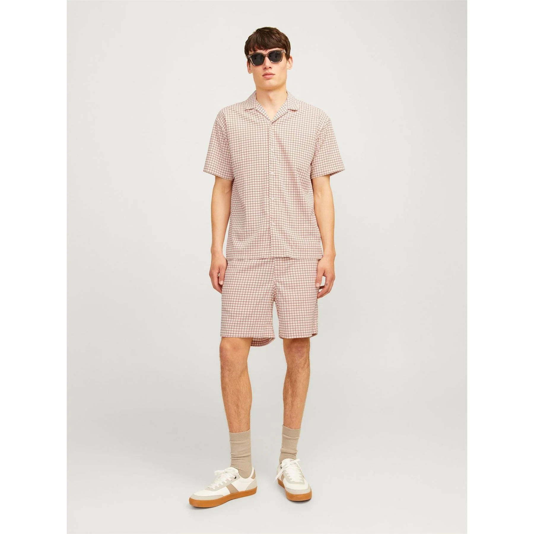 Jack and Jones Textured Sweat Shorts with Elasticated Waistband - Image 10