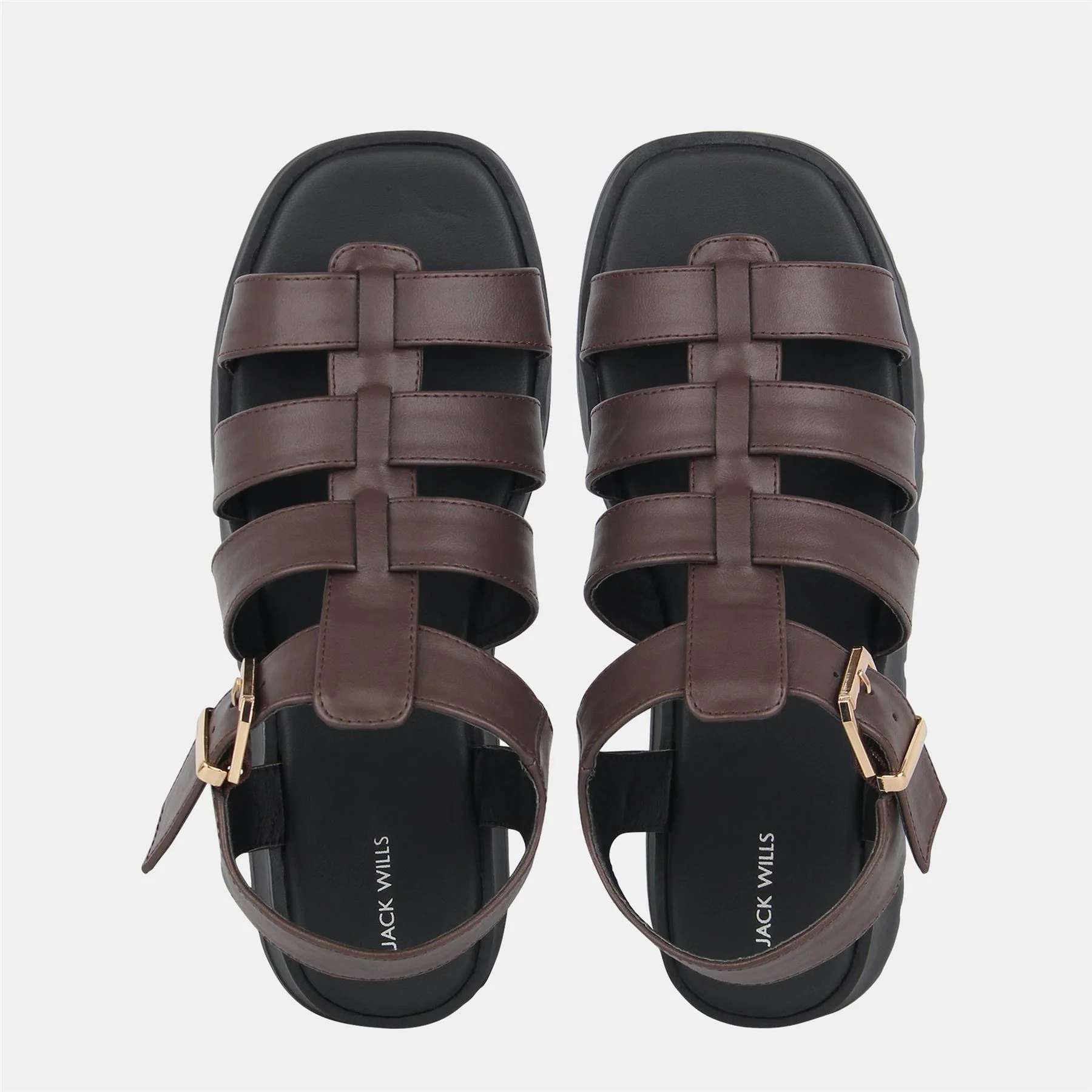 Jack Wills Gladiator Flatform Sandals - Image 9