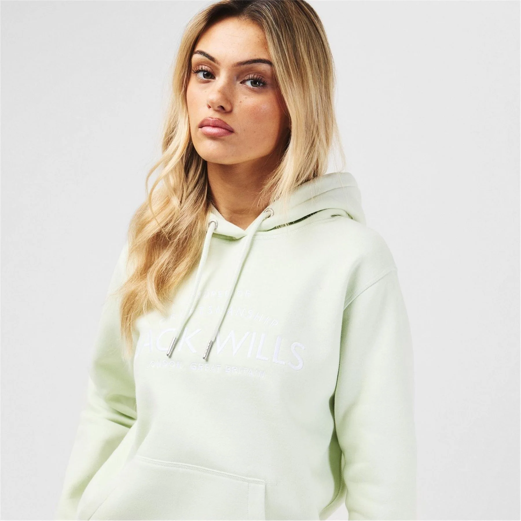 Jack Wills Hunston Graphic Logo Hoodie - Image 50