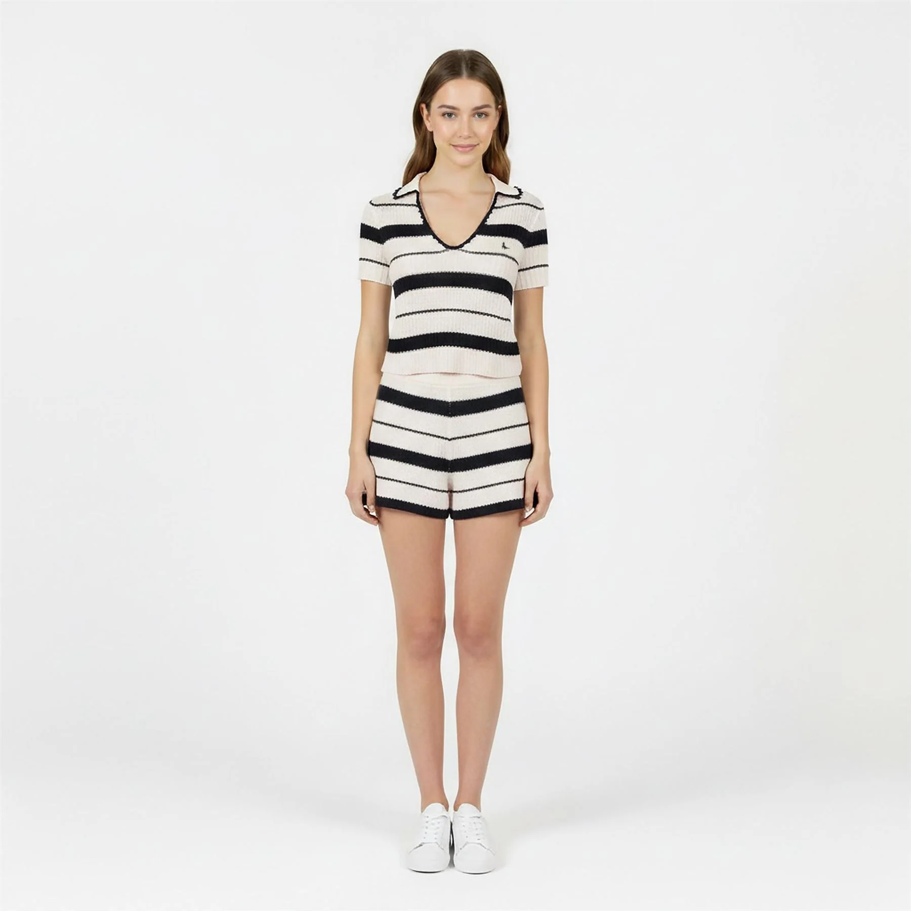 Jack Wills Knitted Short Sleeve Polo Shirt - Image 5