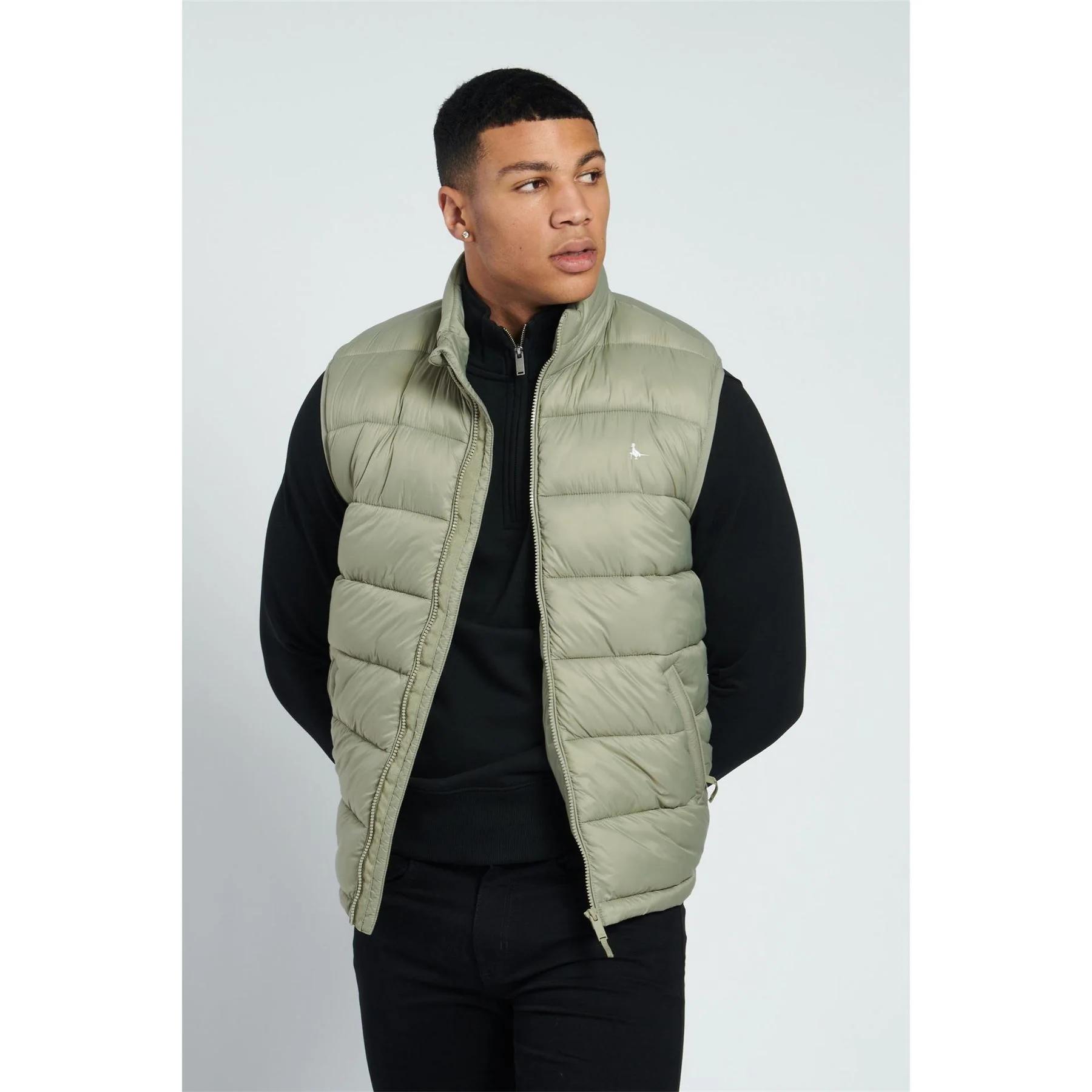 Jack Wills Mens Kershaw Lightweight Puffer Gilet - Image 14