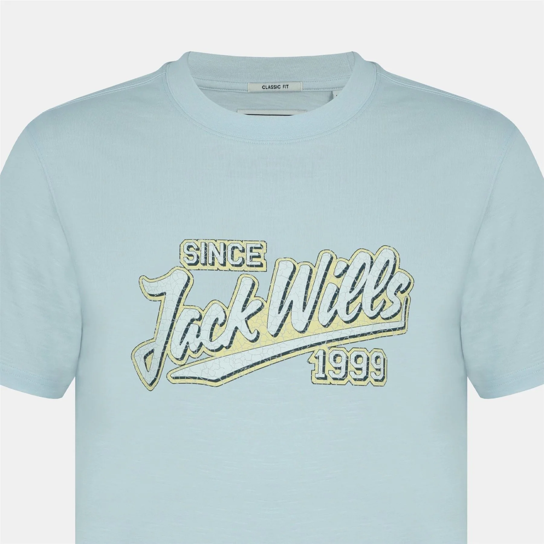 Jack Wills Retro Graphic Cotton Short Sleeve Crew Neck T-Shirt - Image 7