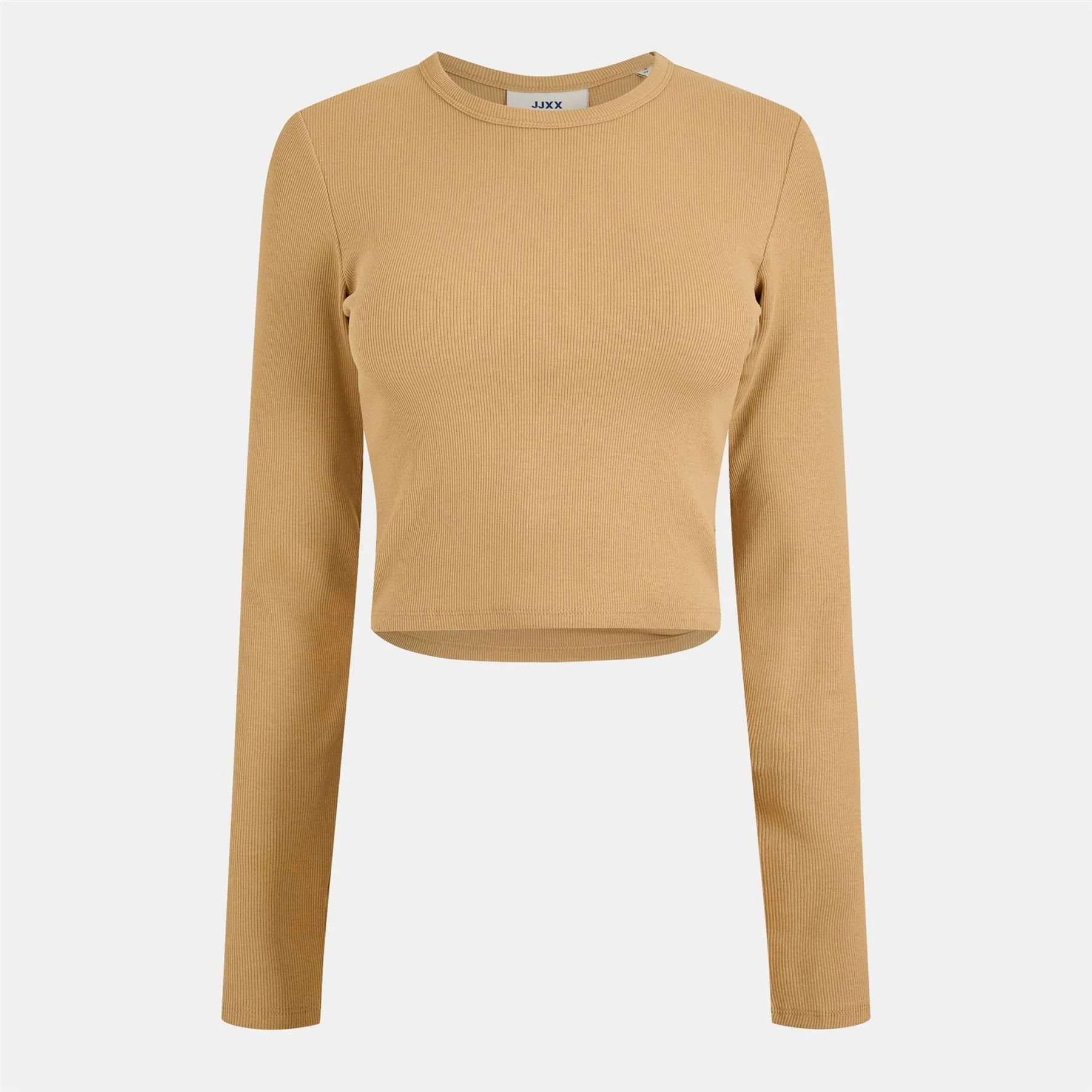 JJXX Feline Slim Fit Cropped Long Sleeve T-Shirt - Image 13