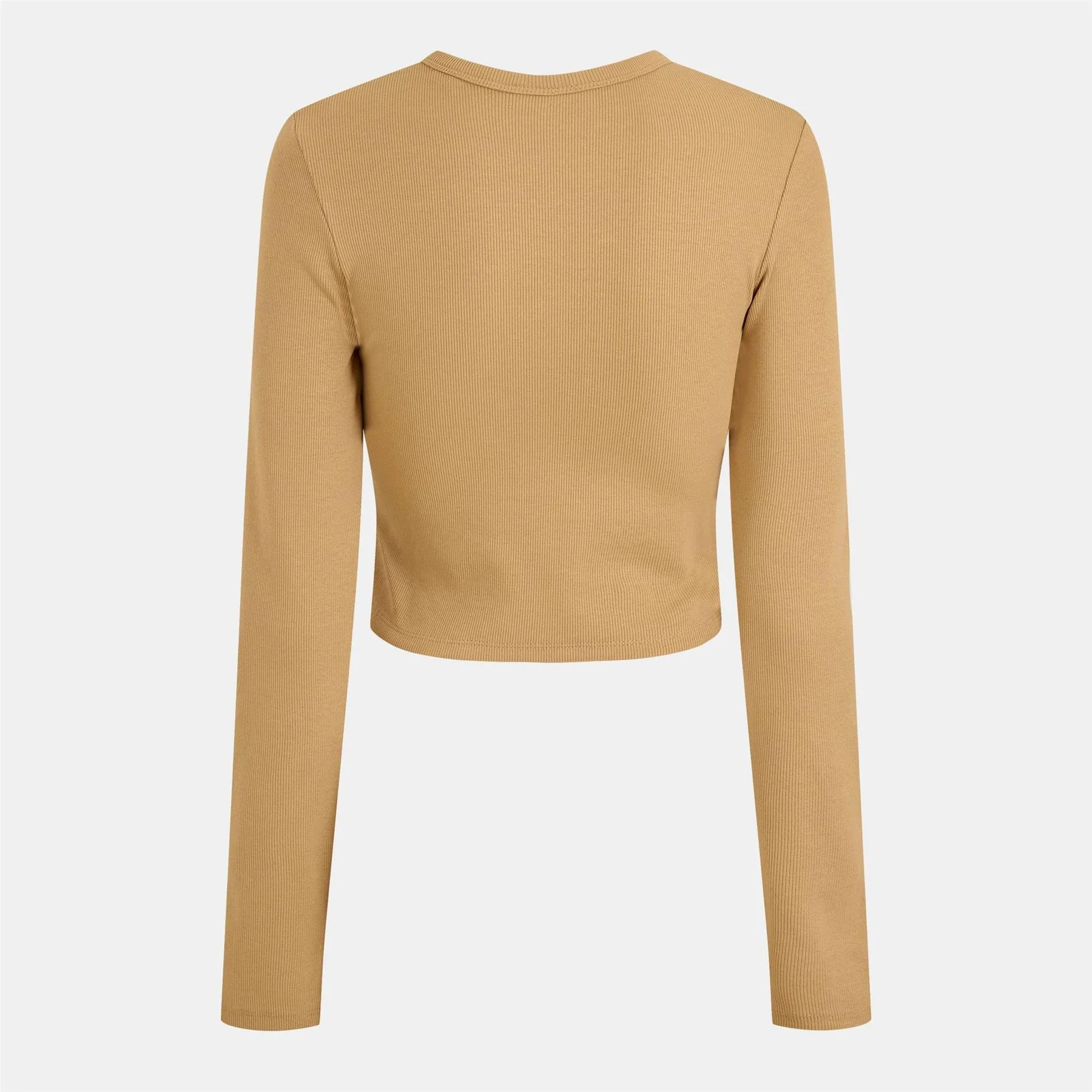 JJXX Feline Slim Fit Cropped Long Sleeve T-Shirt - Image 14