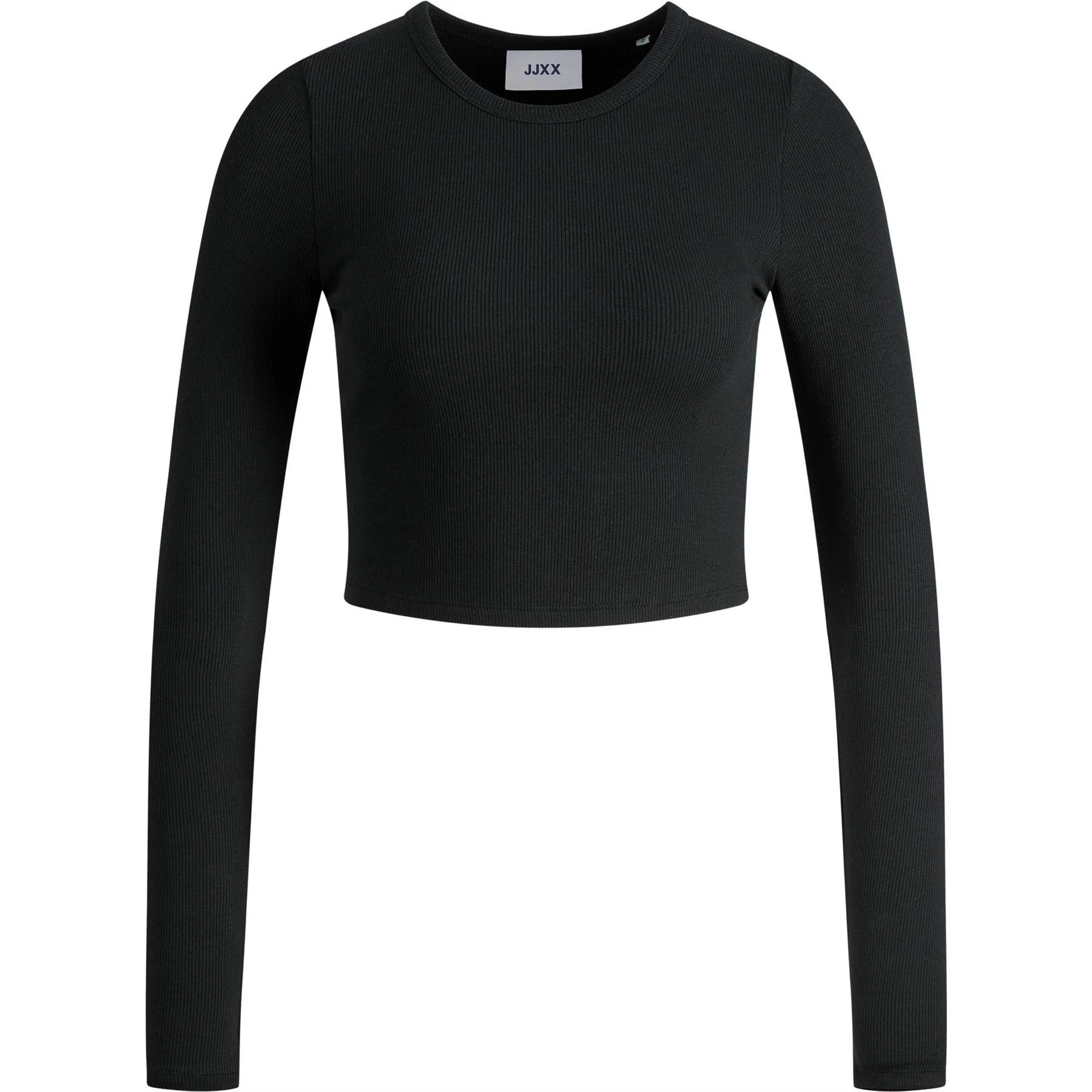 JJXX Feline Slim Fit Cropped Long Sleeve T-Shirt - Image 20