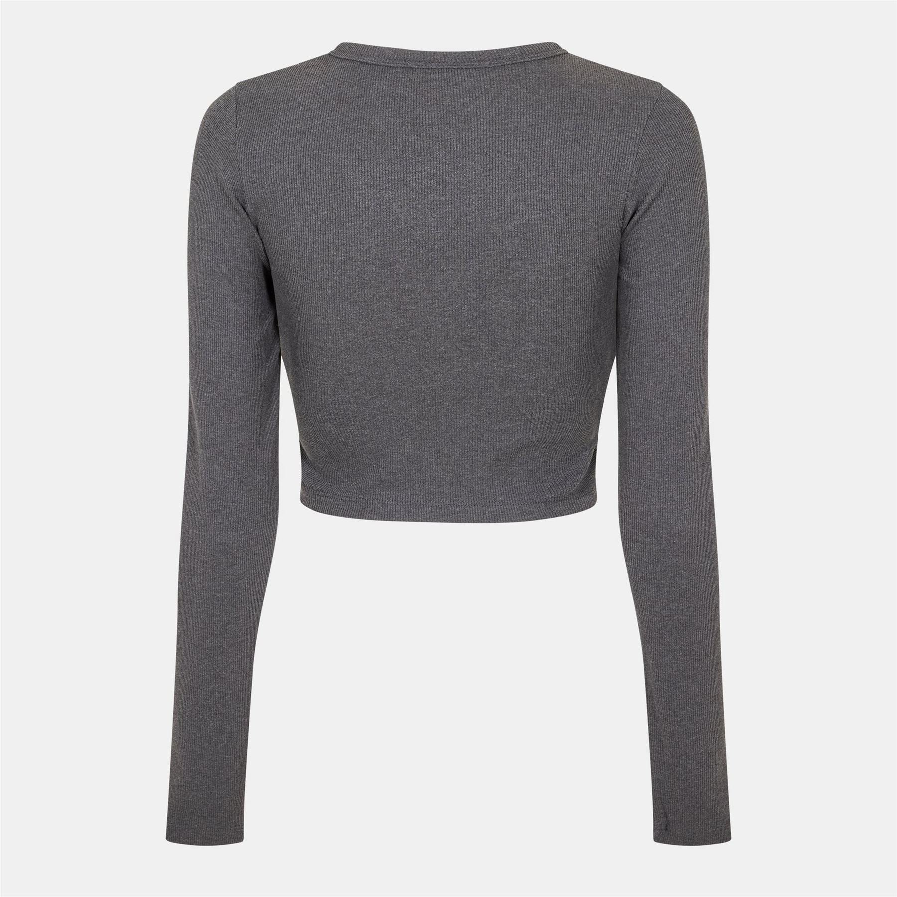 JJXX Feline Slim Fit Cropped Long Sleeve T-Shirt - Image 28