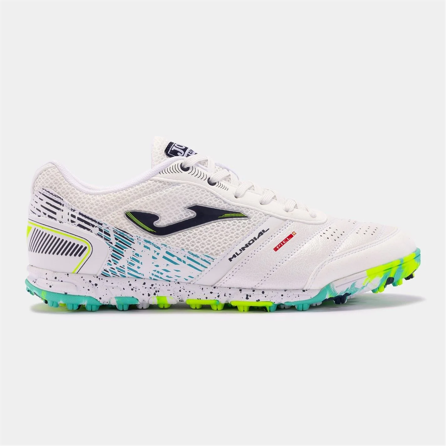 Joma Mundial Leather Indoor Football Trainers - Image 15