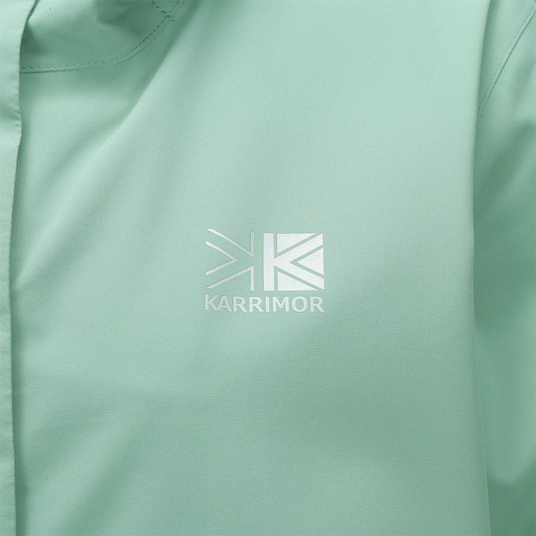 Karrimor Lightweight Hooded Water And Wind Resistant Knee Length Waterproof Jacket - Image 4