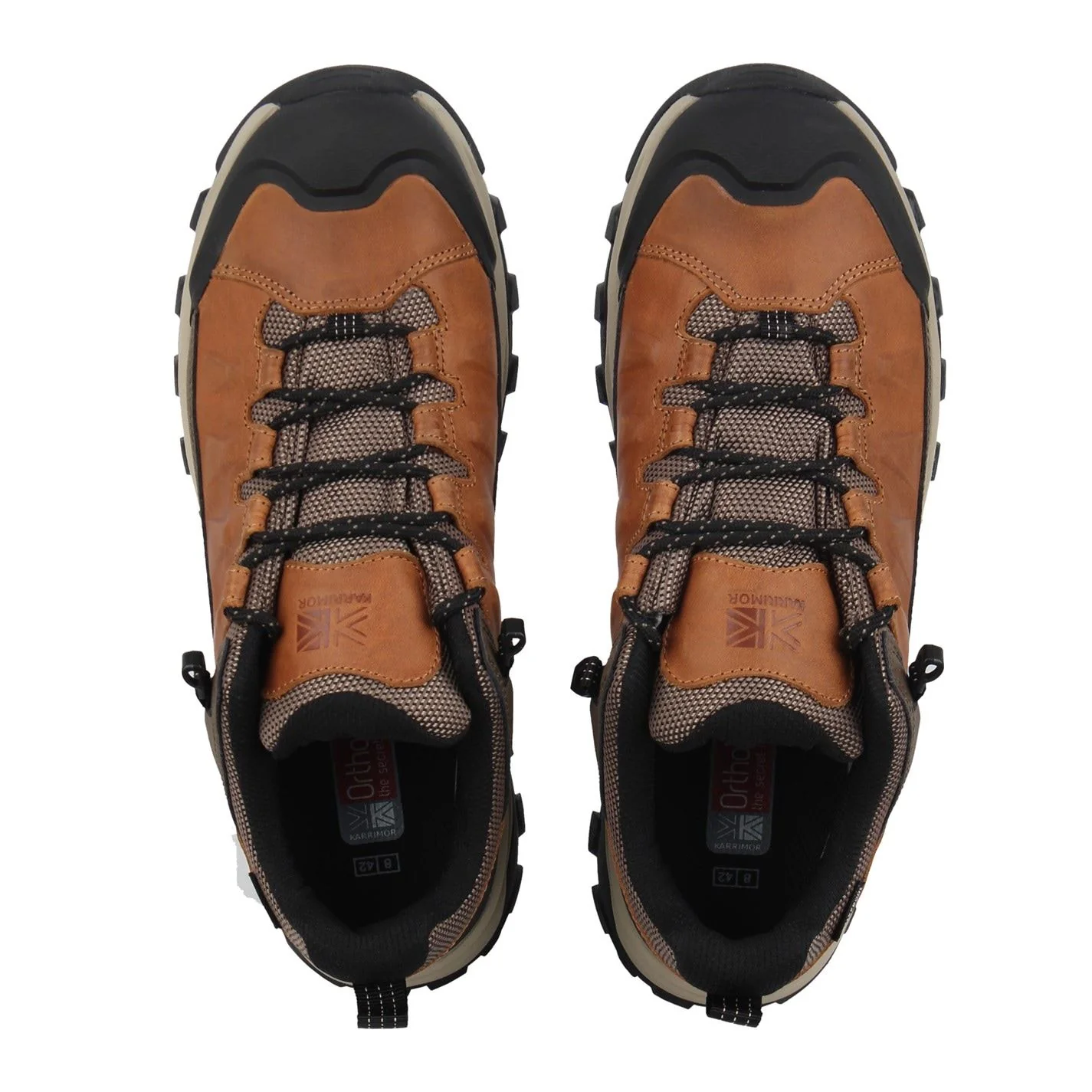 Karrimor Mens Logan Leather Waterproof Walking Shoe - Image 5
