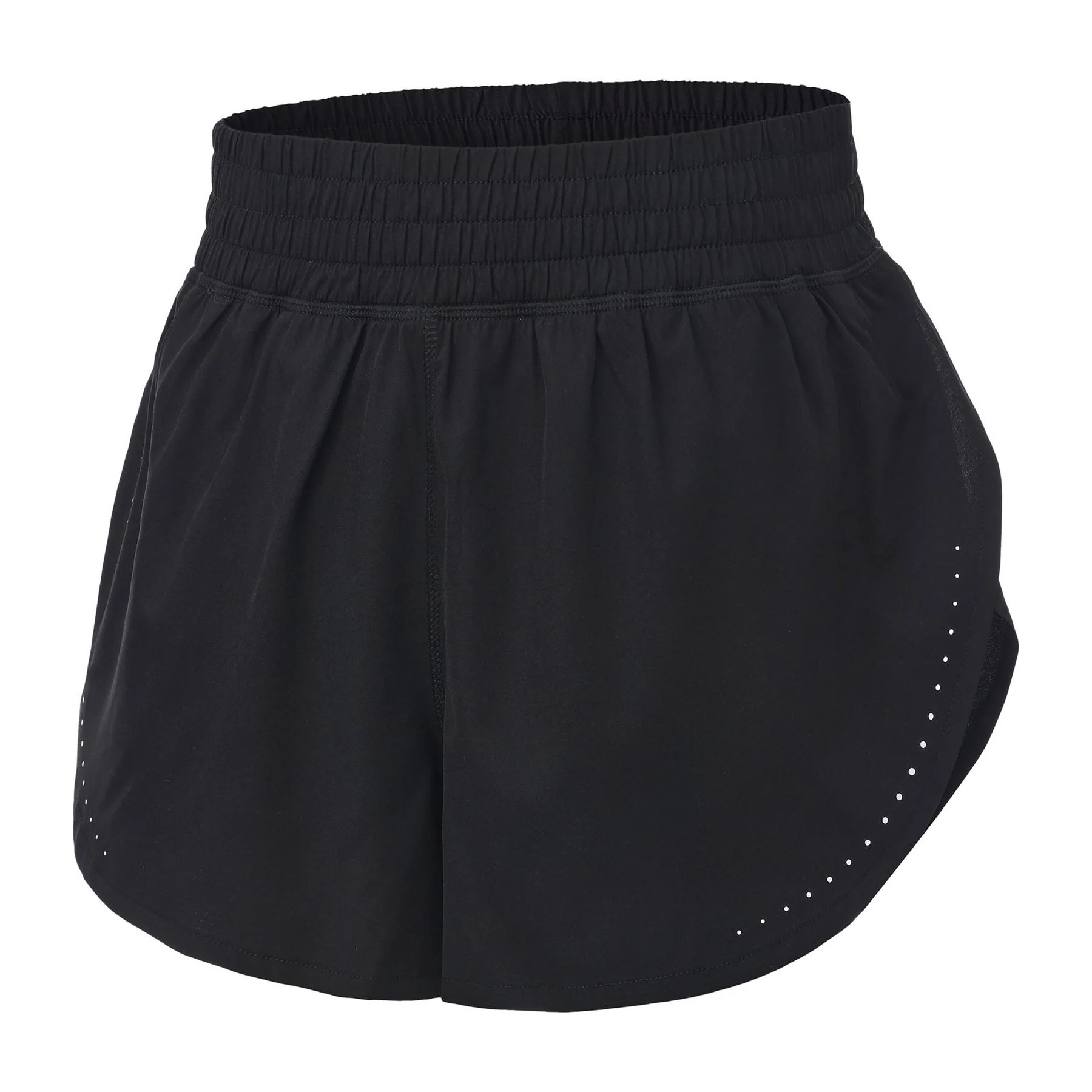 LA Gear Womens Essential High Waisted 2 In 1 Running Shorts - Image 2