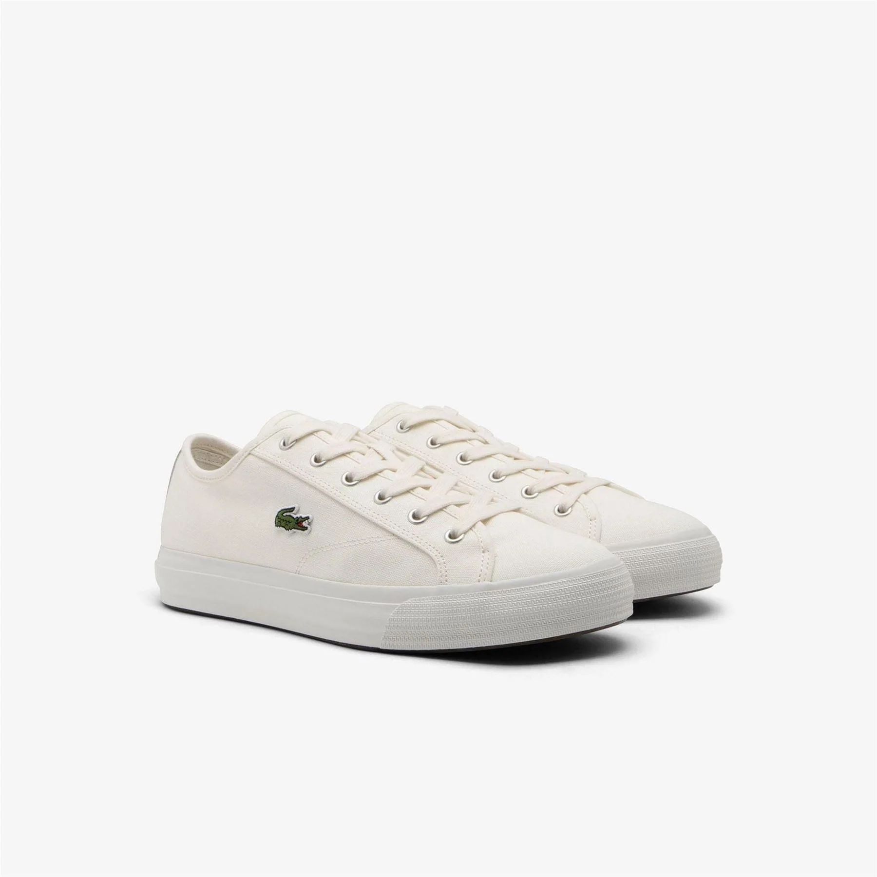 Lacoste Backcourt Sneakers Canvas Low Trainers - Image 2