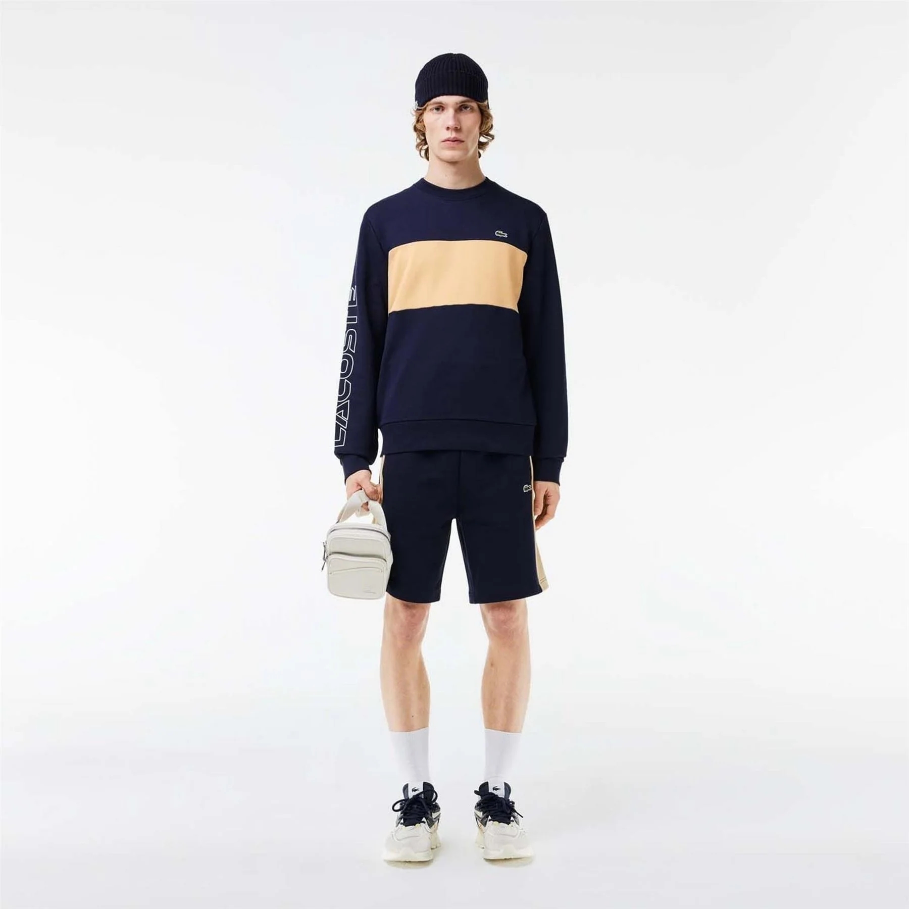 Lacoste Colourblock Sweatshirt - Image 4