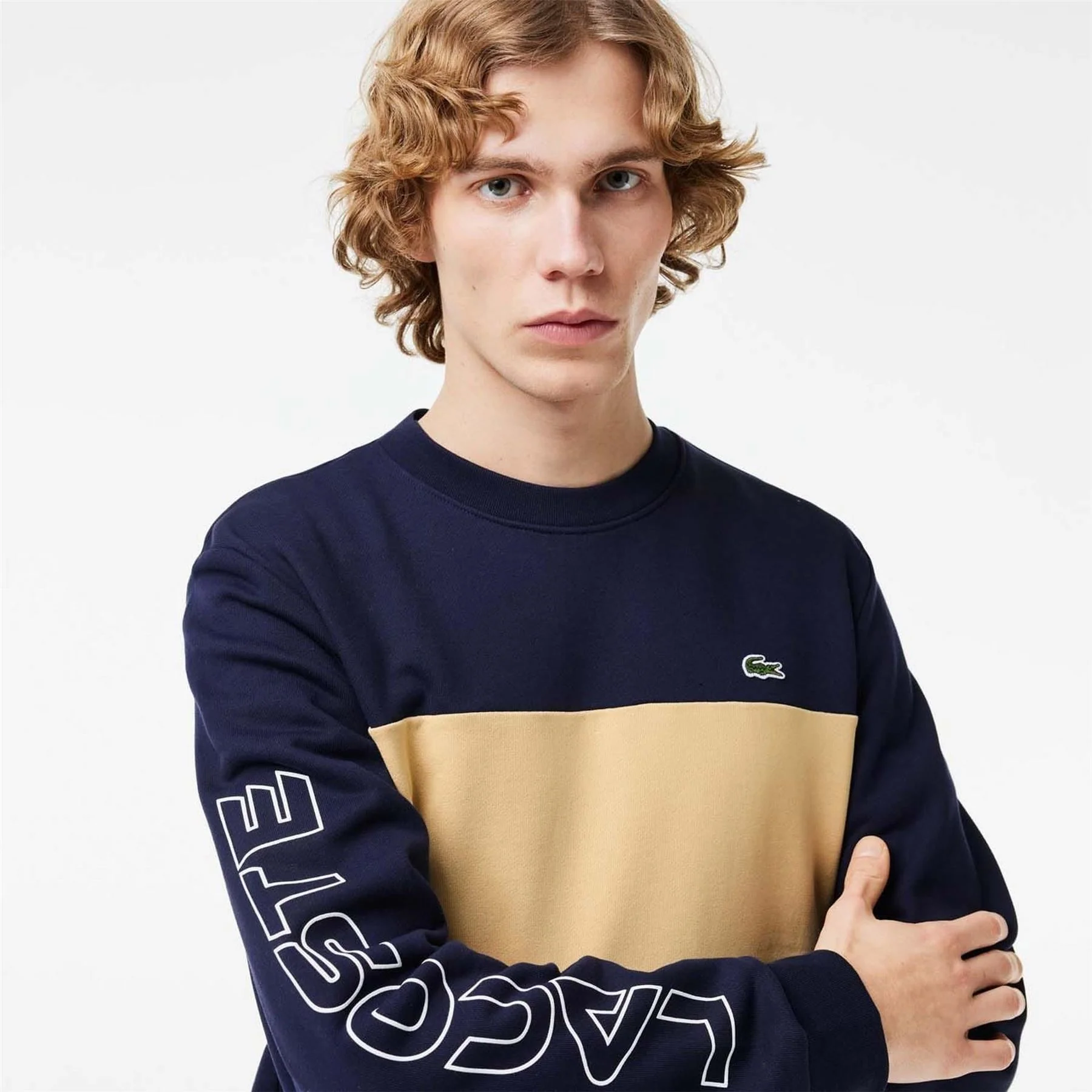 Lacoste Colourblock Sweatshirt - Image 5