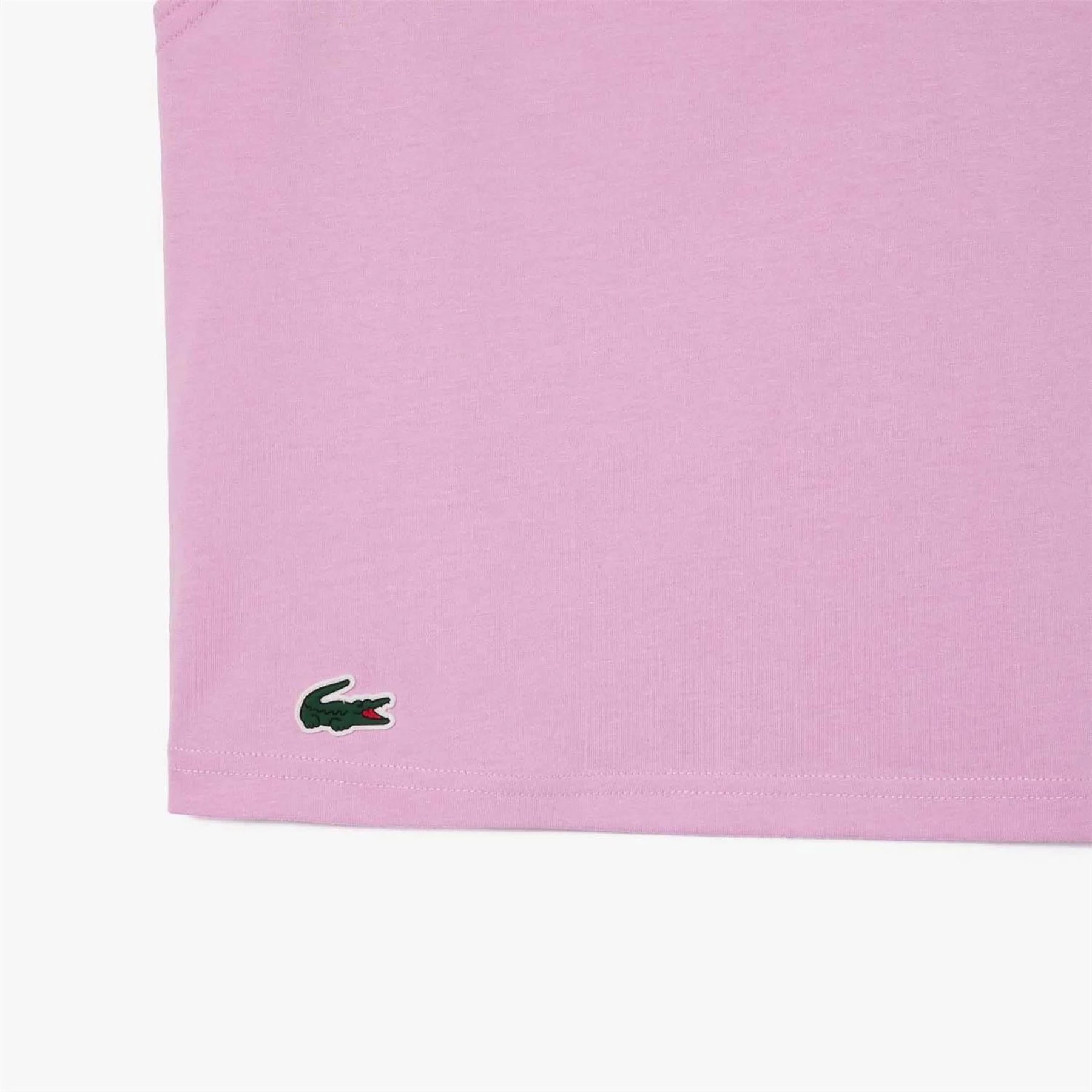 Lacoste Dry Cotton Sport Crop Top - Image 3