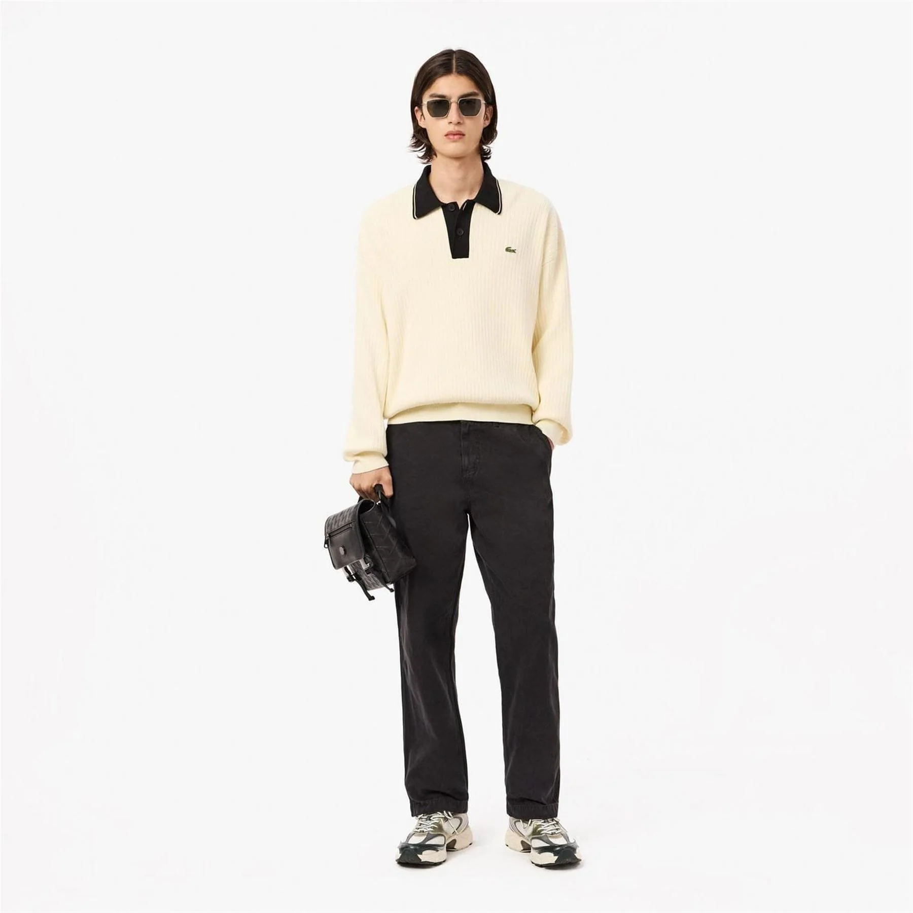 Lacoste Fit Cotton Canvasas Carpenter Pants - Image 3