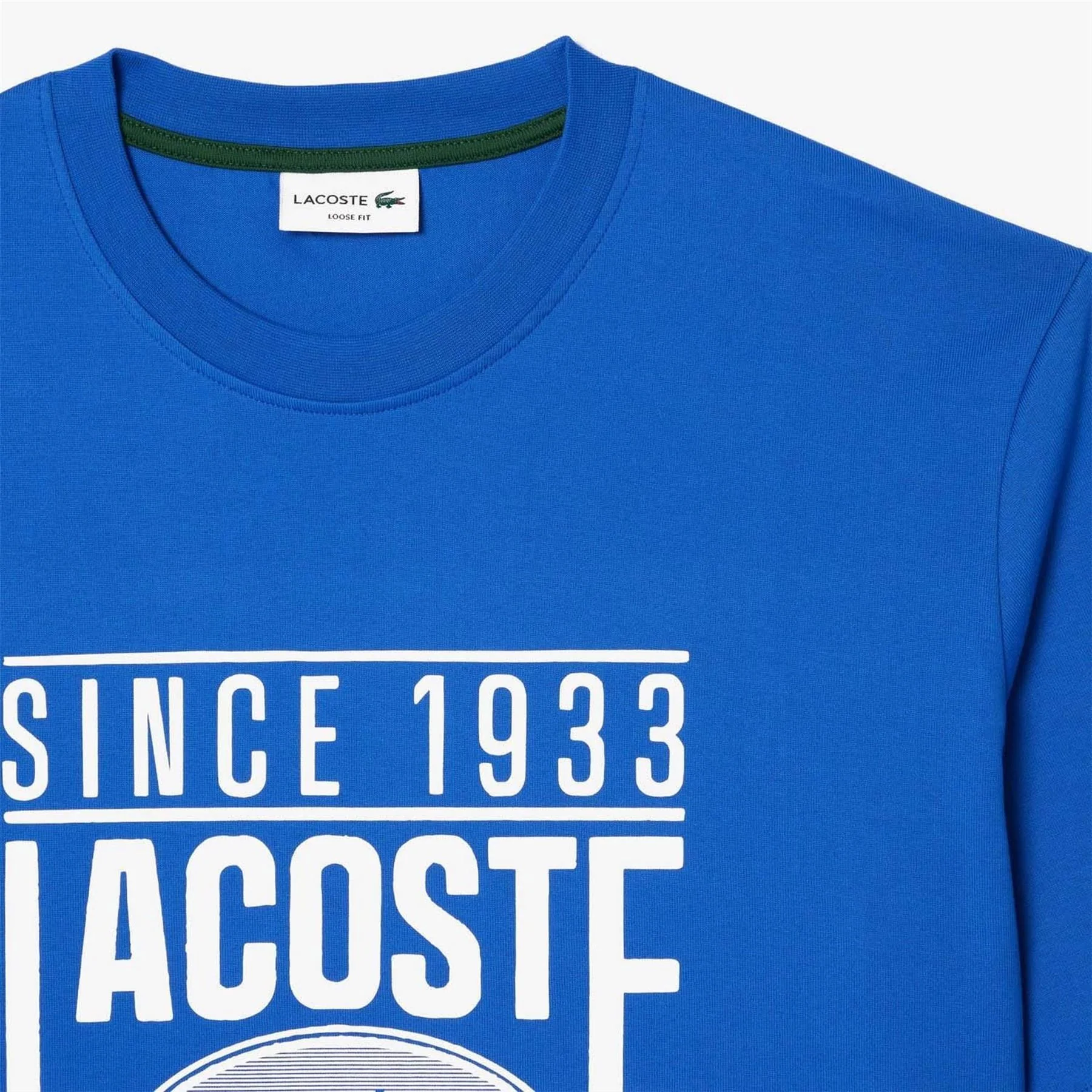 Lacoste Fit Heavy Cotton Printed T-Shirt - Image 2