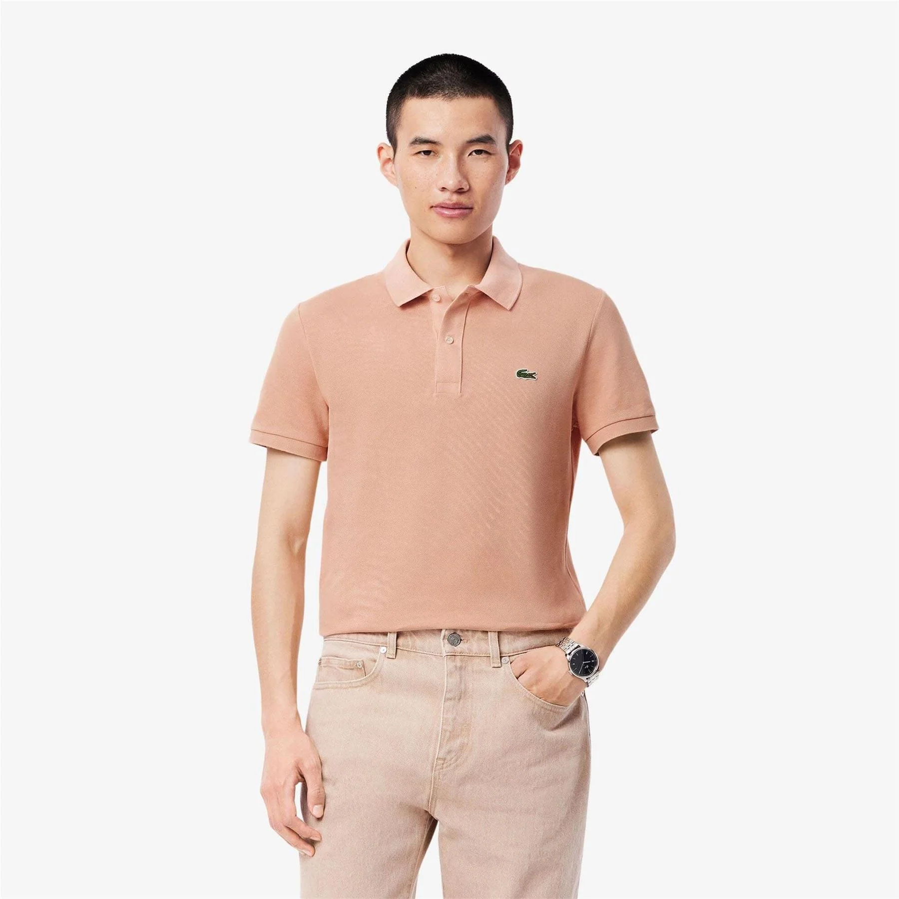 Lacoste Slim Fit L.12.12 Piqué Polo Shirt - Image 3
