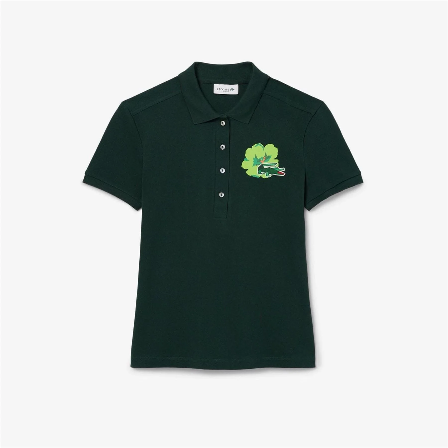 Lacoste Slim Fit L.12.D Stretch Mini Piqué Polo Shirt - Image 4