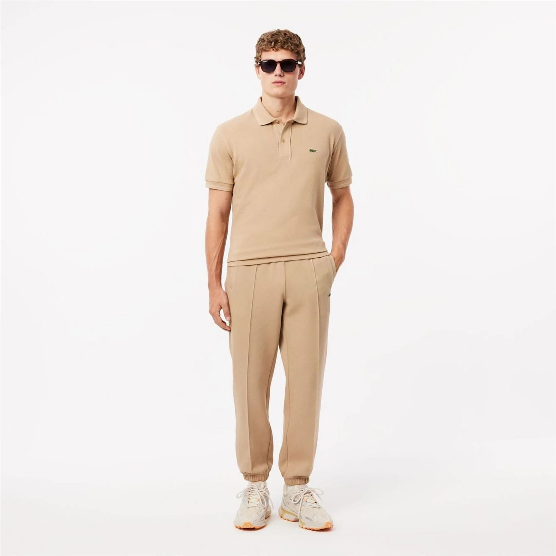 Lacoste Regular Fit Piqué Sweatpants - Image 3