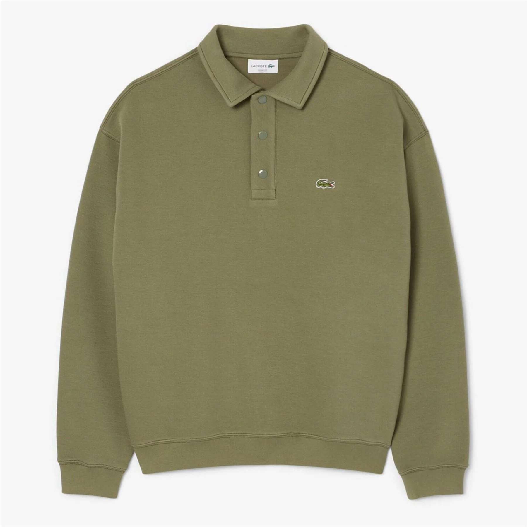 Lacoste Loose Fit Piqué Sweatshirt