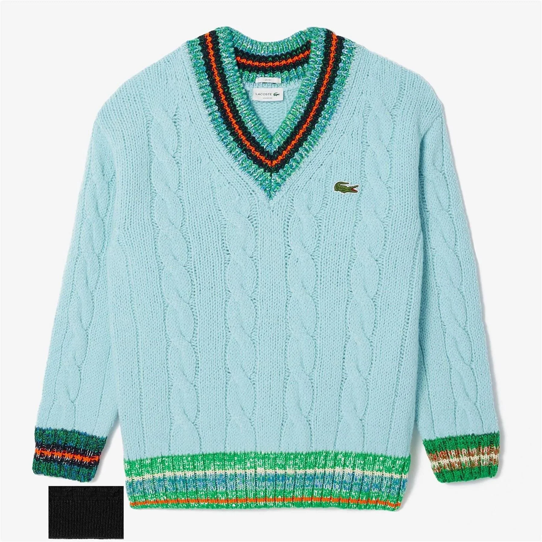 Lacoste Knit V Neck Sweater