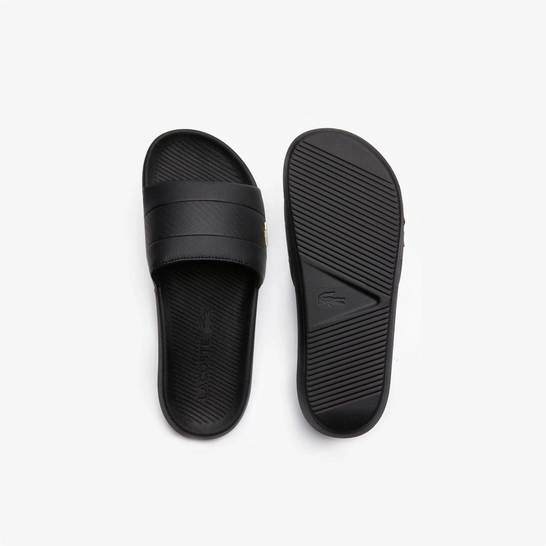 Lacoste Crocodile Print Flatform Slides - Image 16