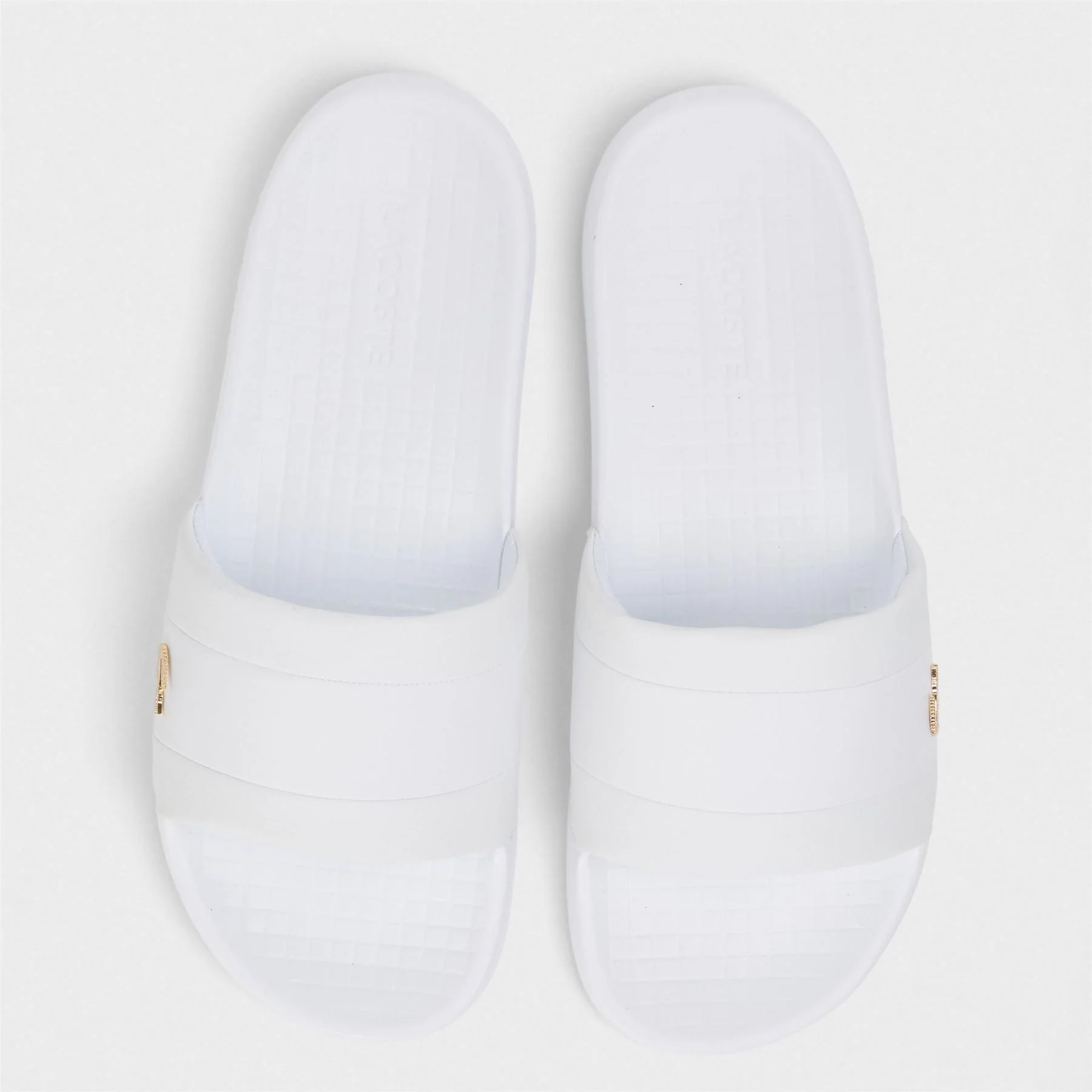 Lacoste Crocodile Print Flatform Slides - Image 20