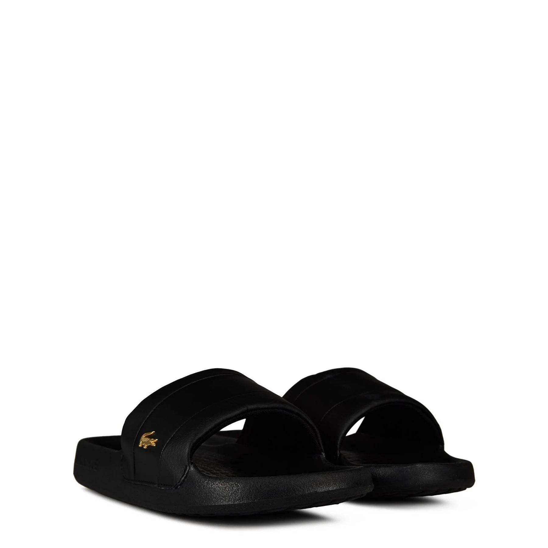 Lacoste Crocodile Print Flatform Slides - Image 3