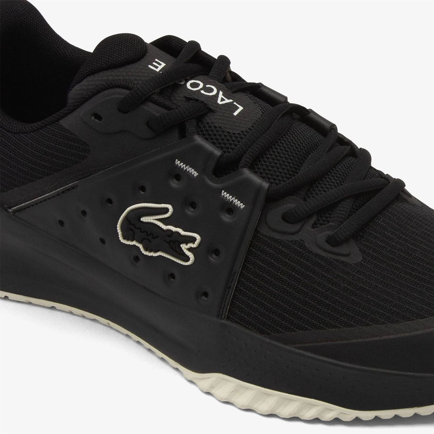 Lacoste Power Serve Lace Up Low Top Sneakers - Image 2
