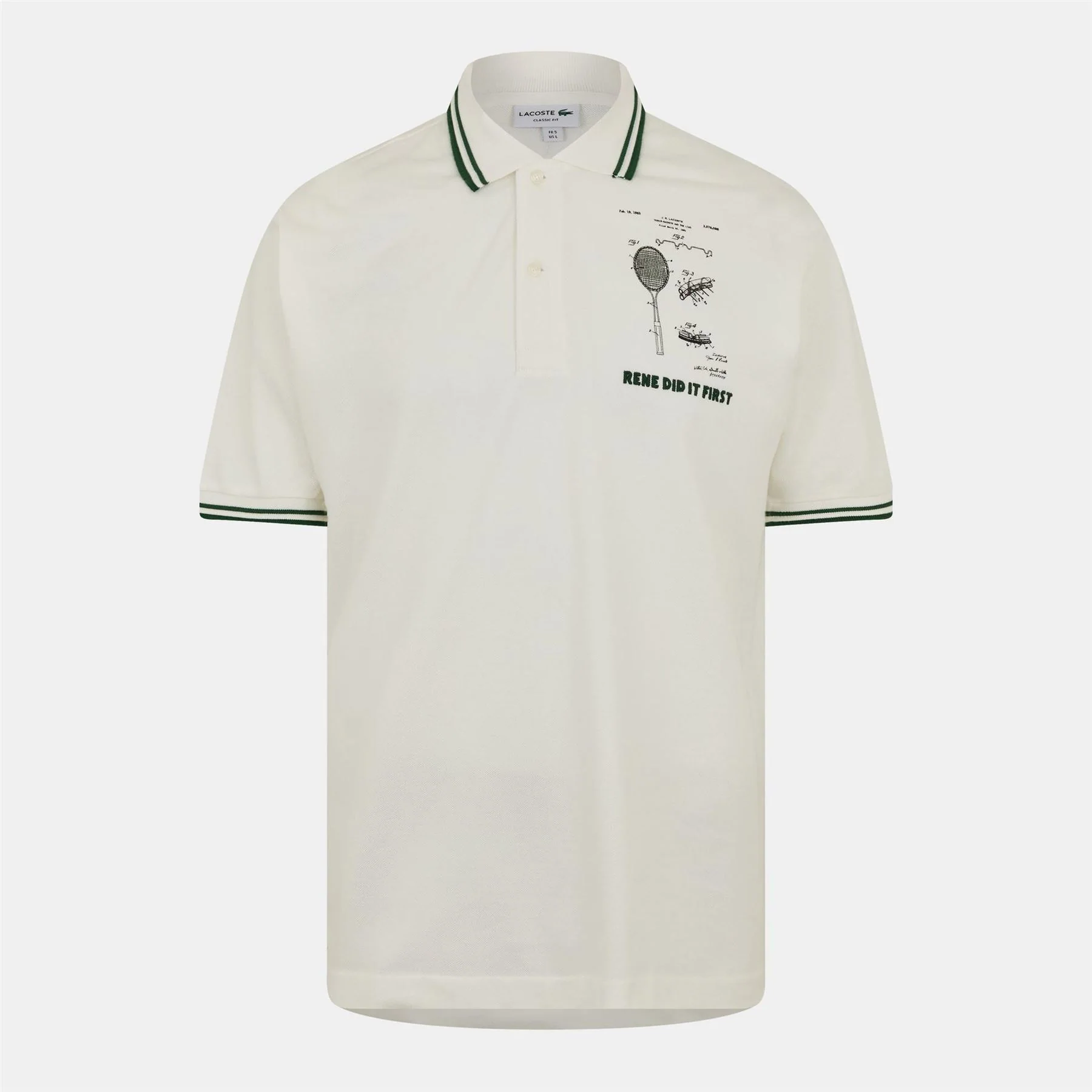 Lacoste Regular Fit Lettering Polo Shirt