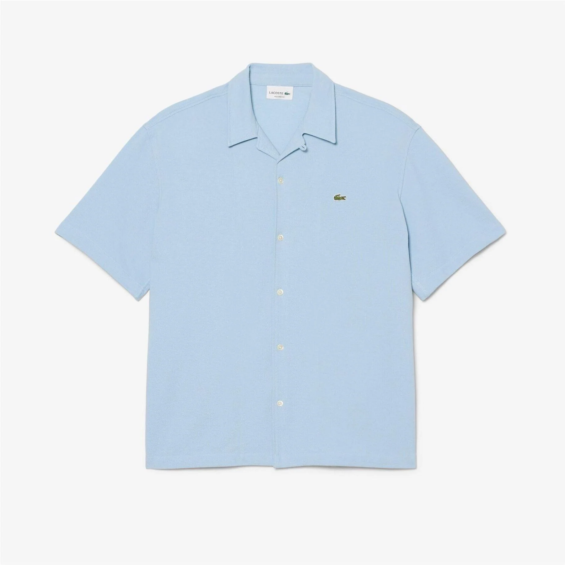 Lacoste Short Sleeve Plain Shirt - Image 2