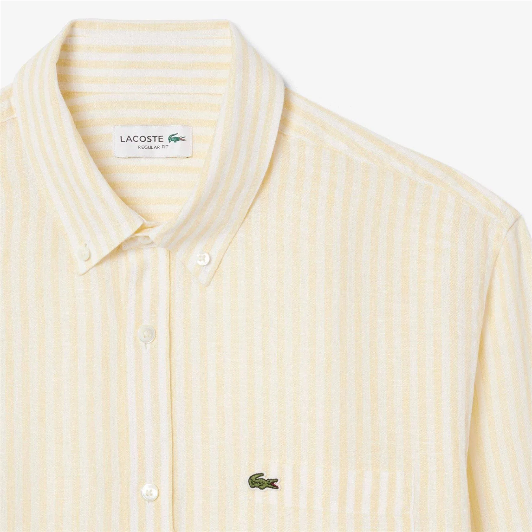 Lacoste Long Sleeve Patterned Shirt - Image 4